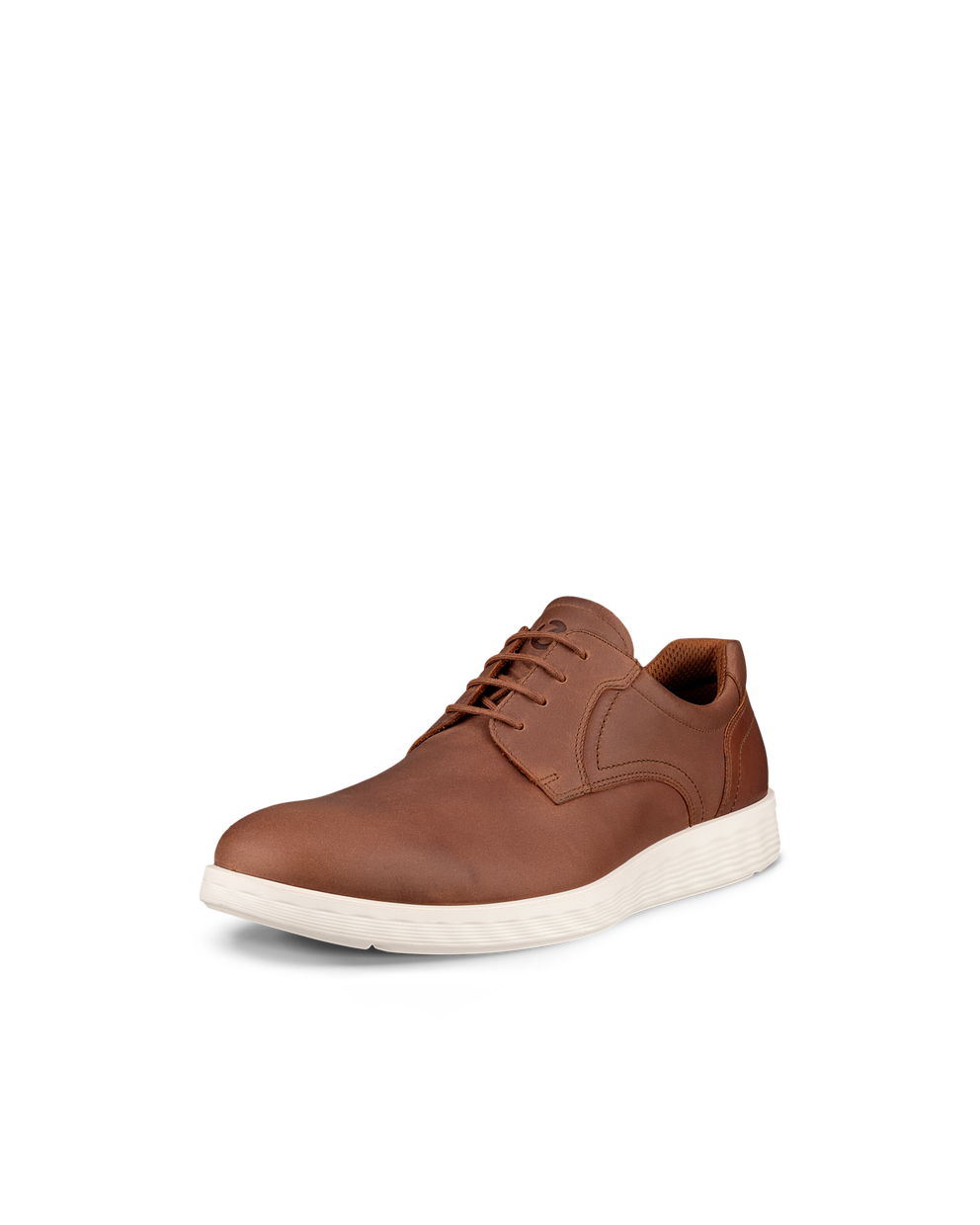 Men's ECCO® S Lite Hybrid Nubuck Derby Shoe - Brown - Main