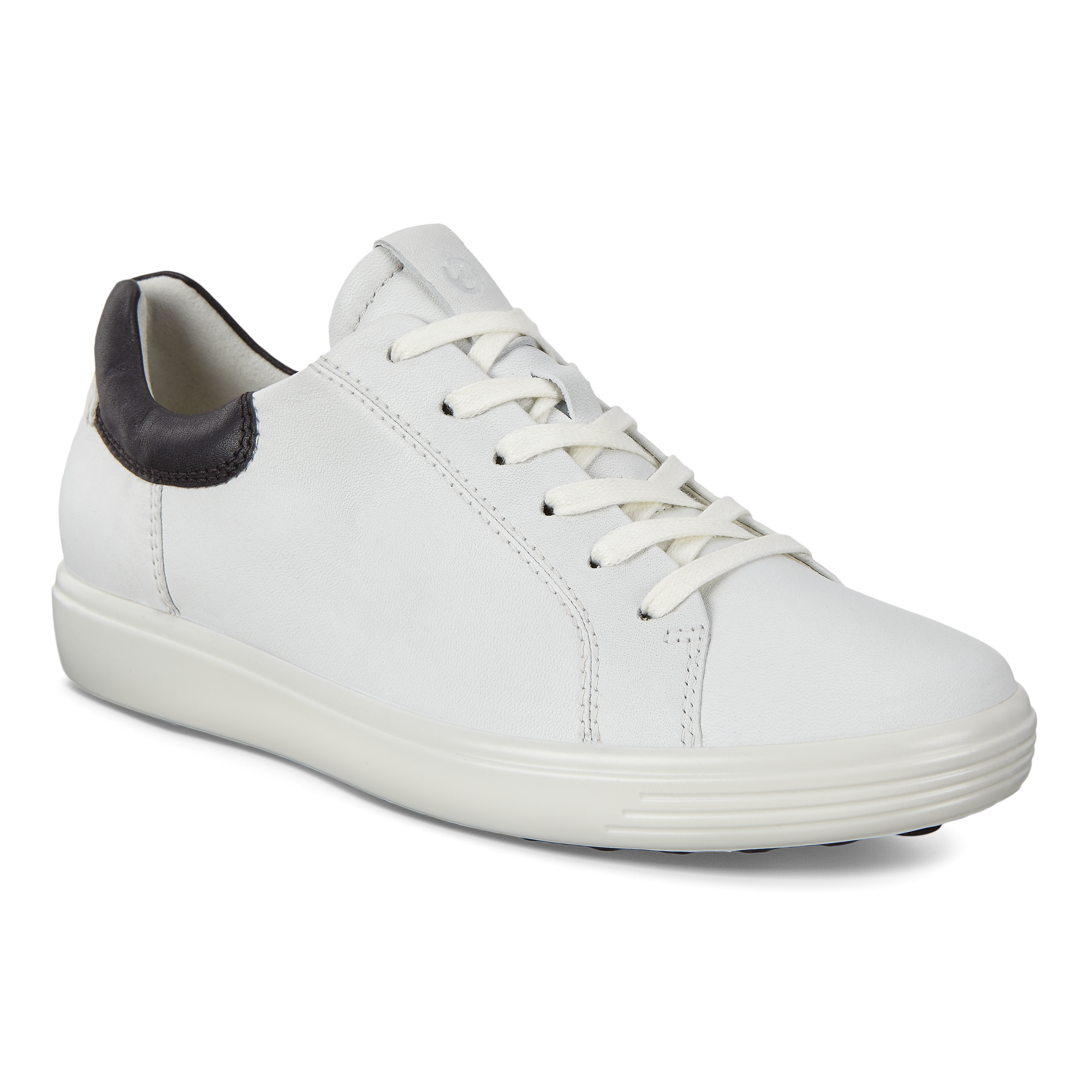 Ecco soft 7 outlet white sneaker