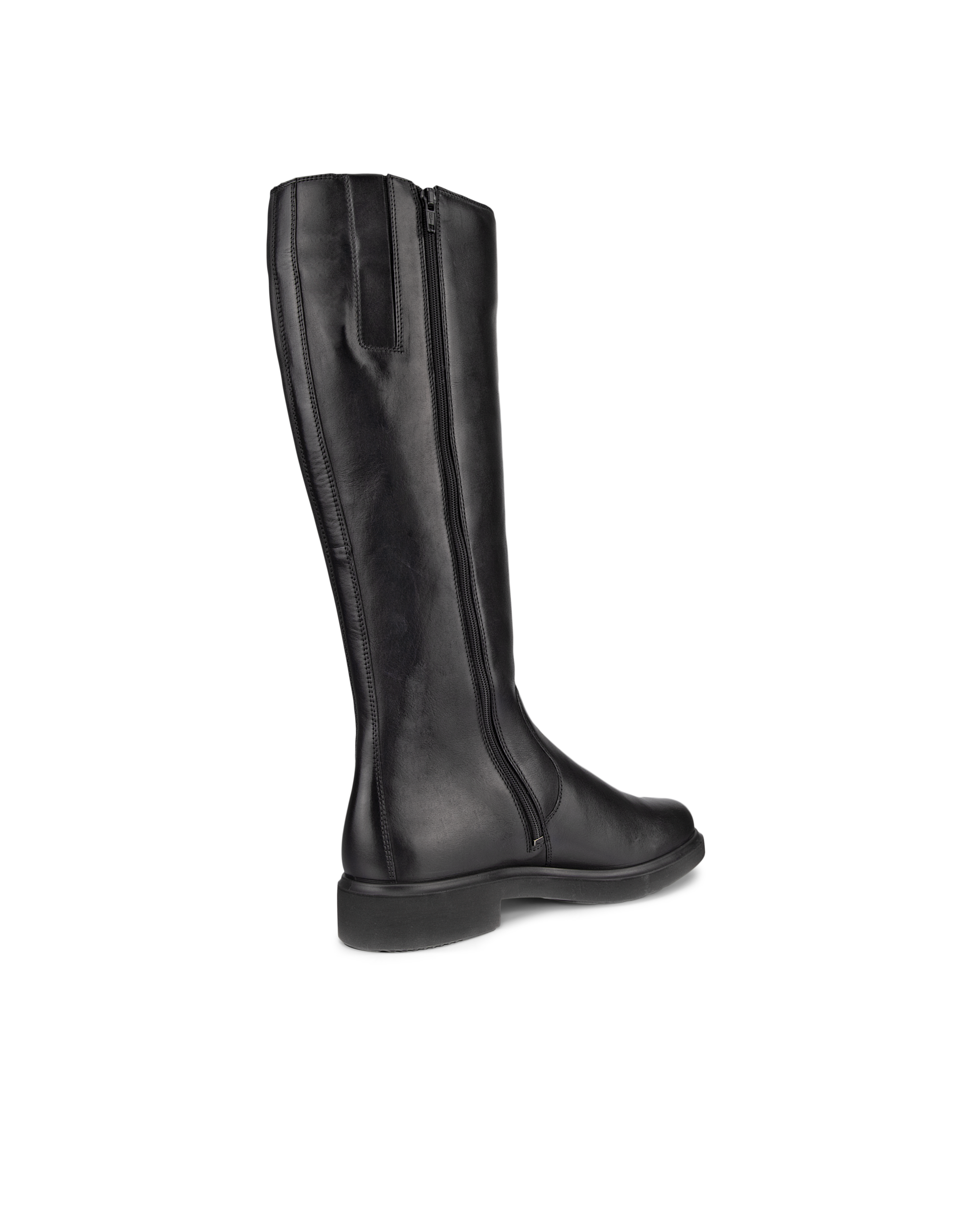 ECCO® Metropole Amsterdam bottes hautes en cuir pour femme - Noir - Back