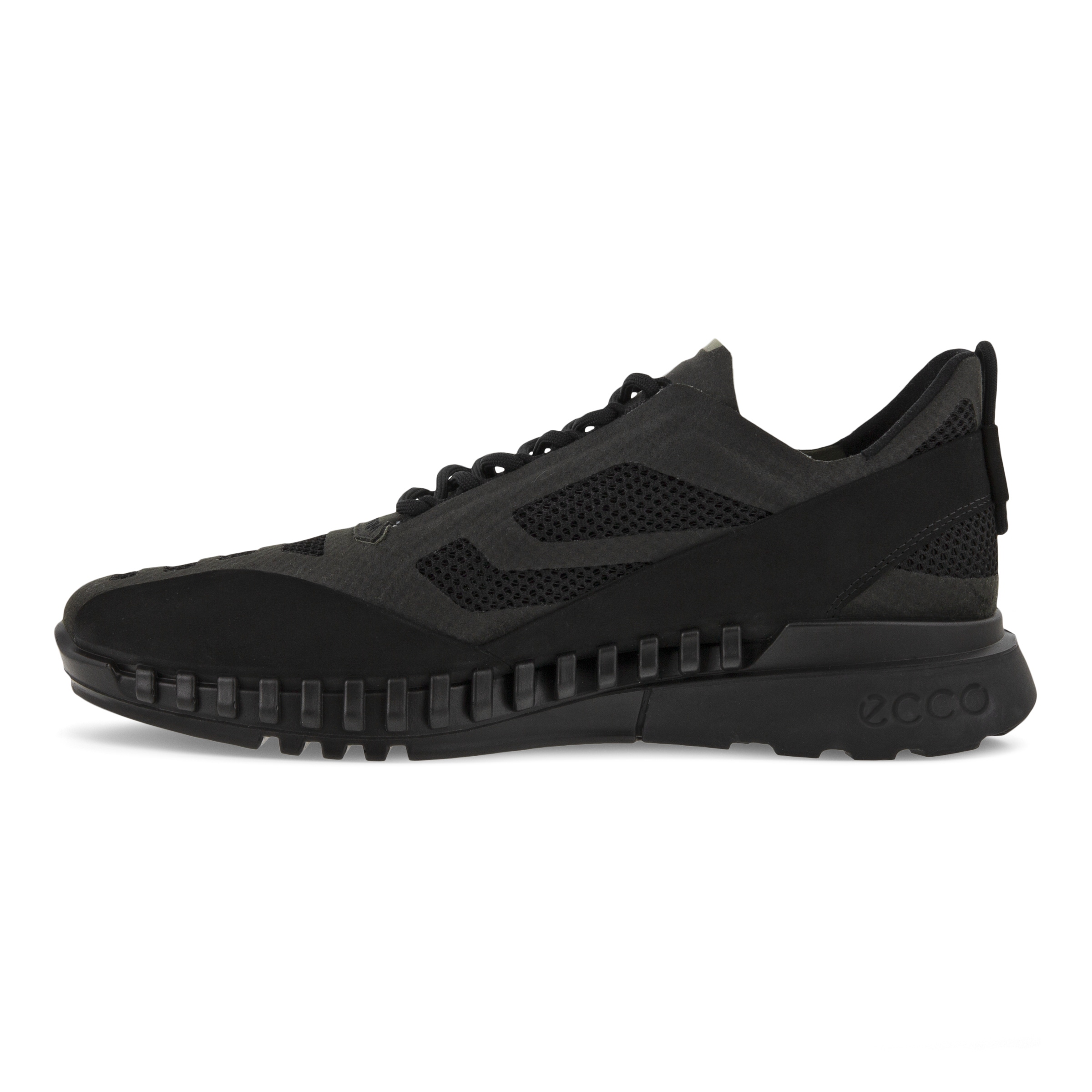 ECCO Zipflex メンズ アウトドアスニーカー - Black - Inside