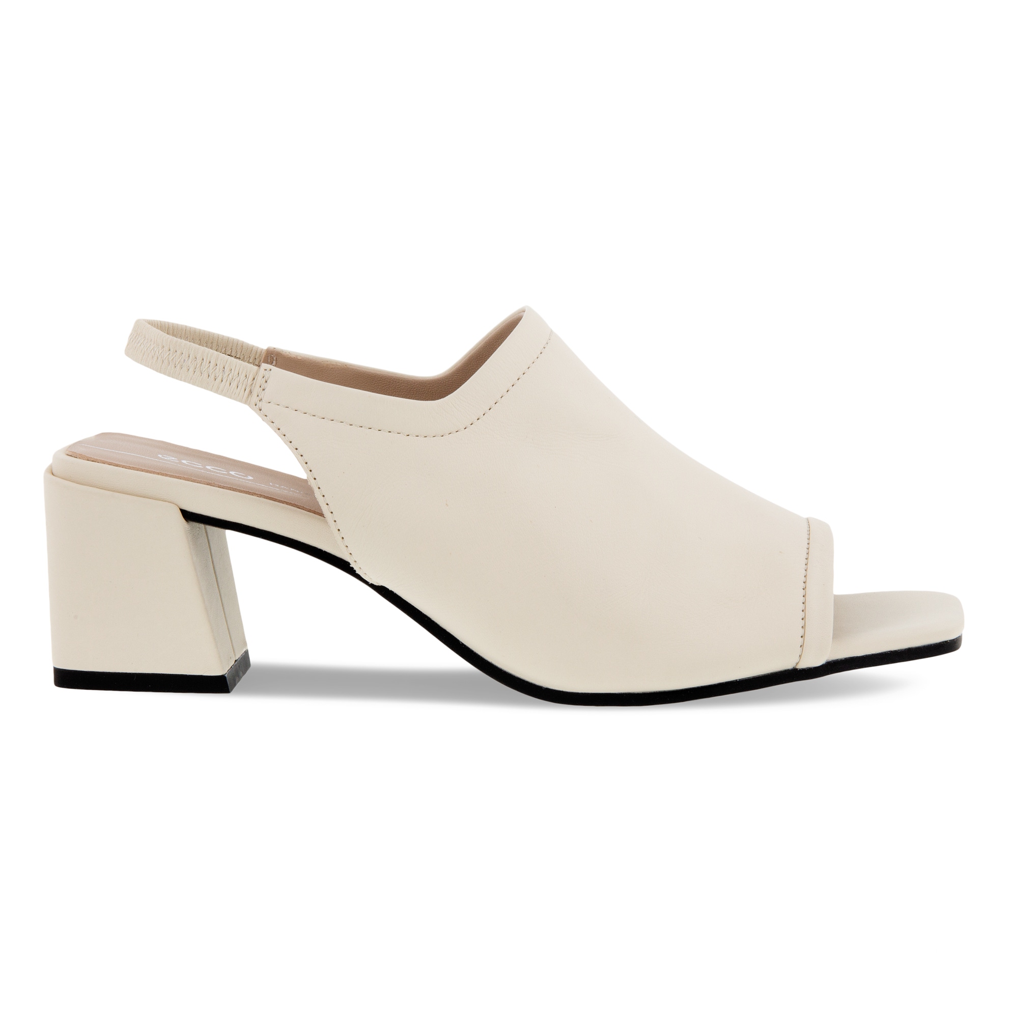 ECCO Elevate Squared Sandal 50 ECCO Shoes Women - Beige - Outside