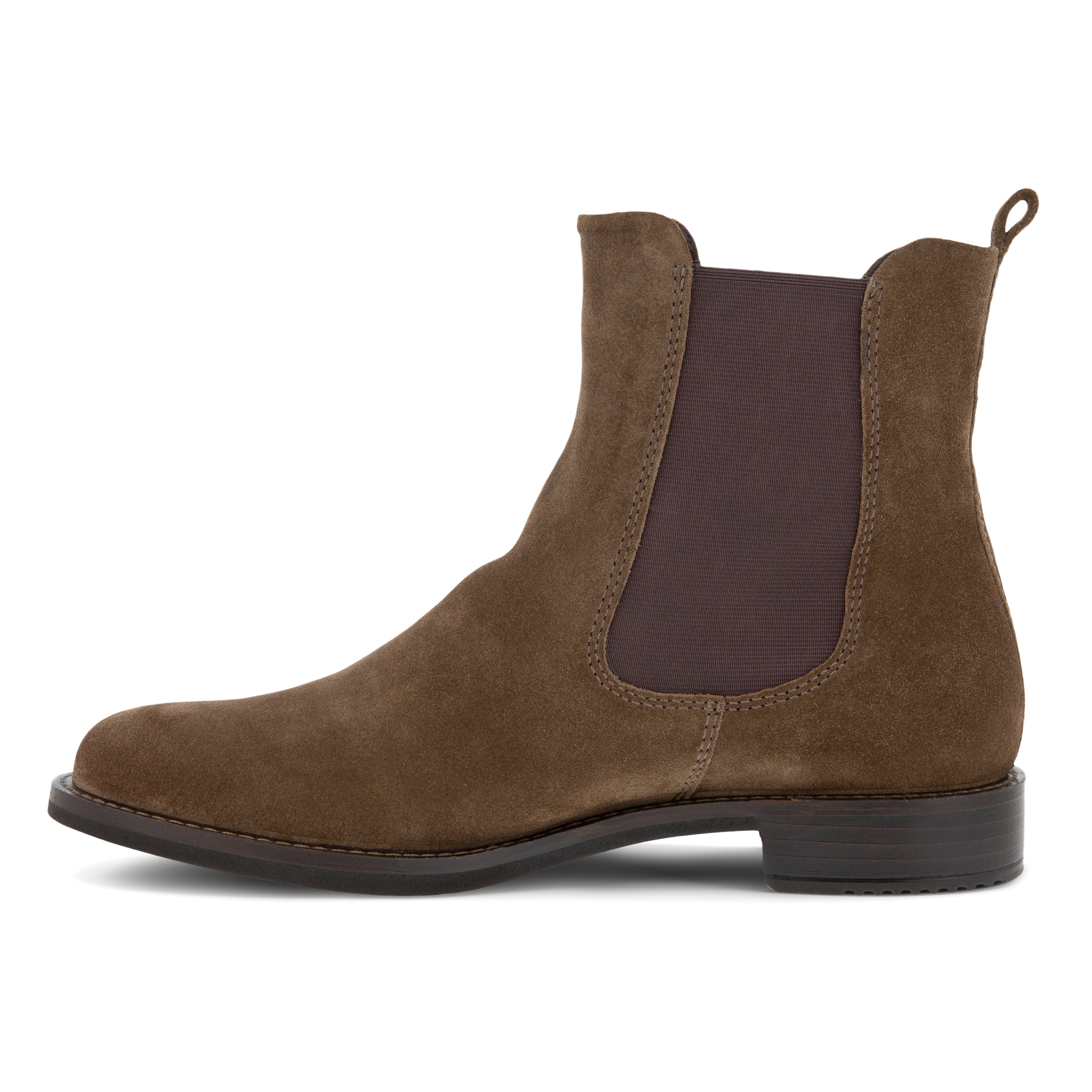 Botas Chelsea de ante ECCO® Sartorelle 25 para mujer - Marrón - Inside