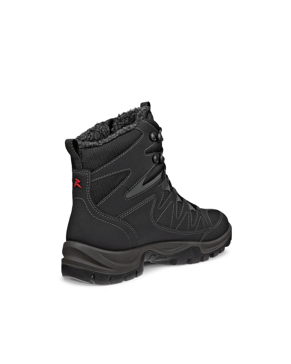 Men's ECCO® Xpedition III Gore-Tex Mid-Cut Outdoor Boot - Black - Back