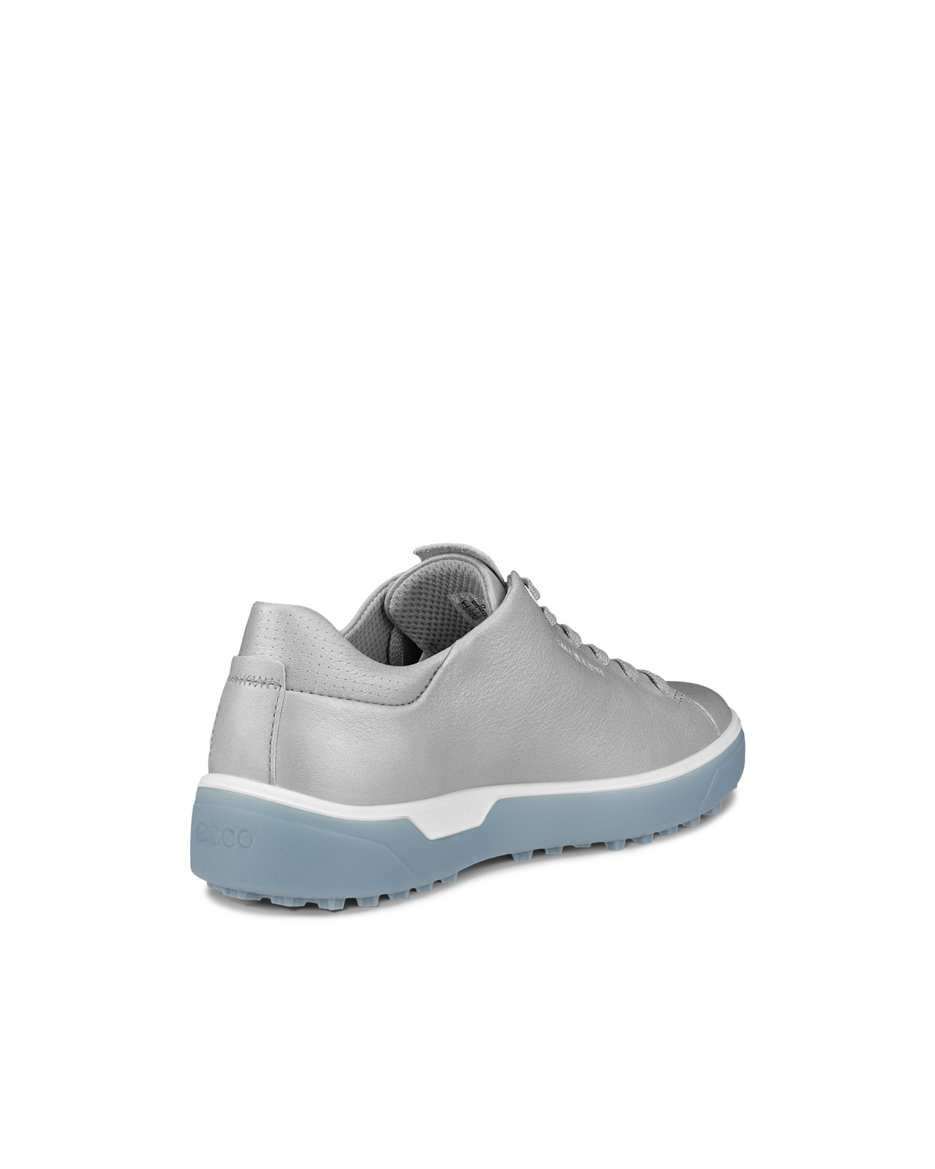 Women's ECCO® Golf Tray Leather Shoe - Metallics - Back