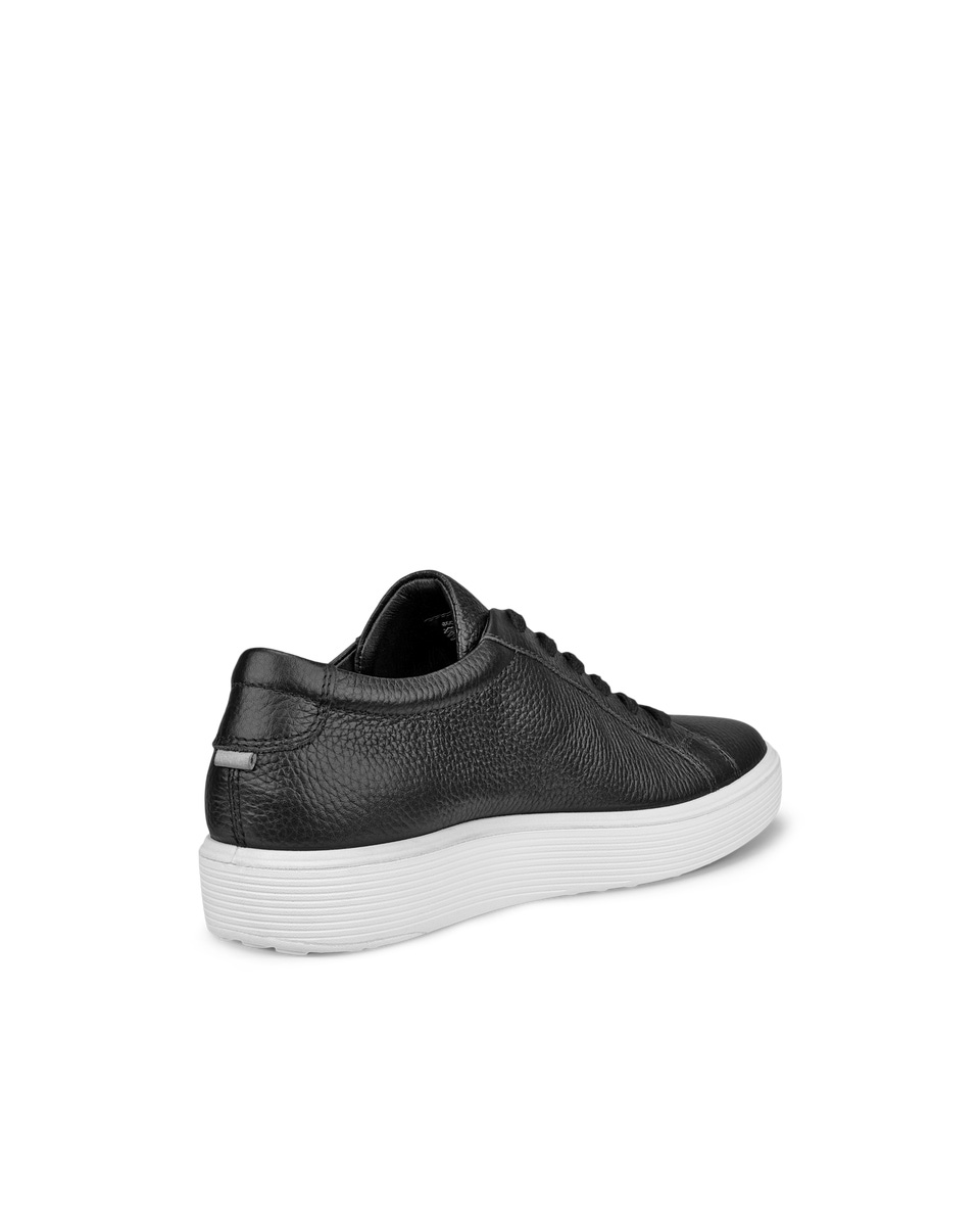 Women s ECCO Soft 60 Leather Sneaker Black