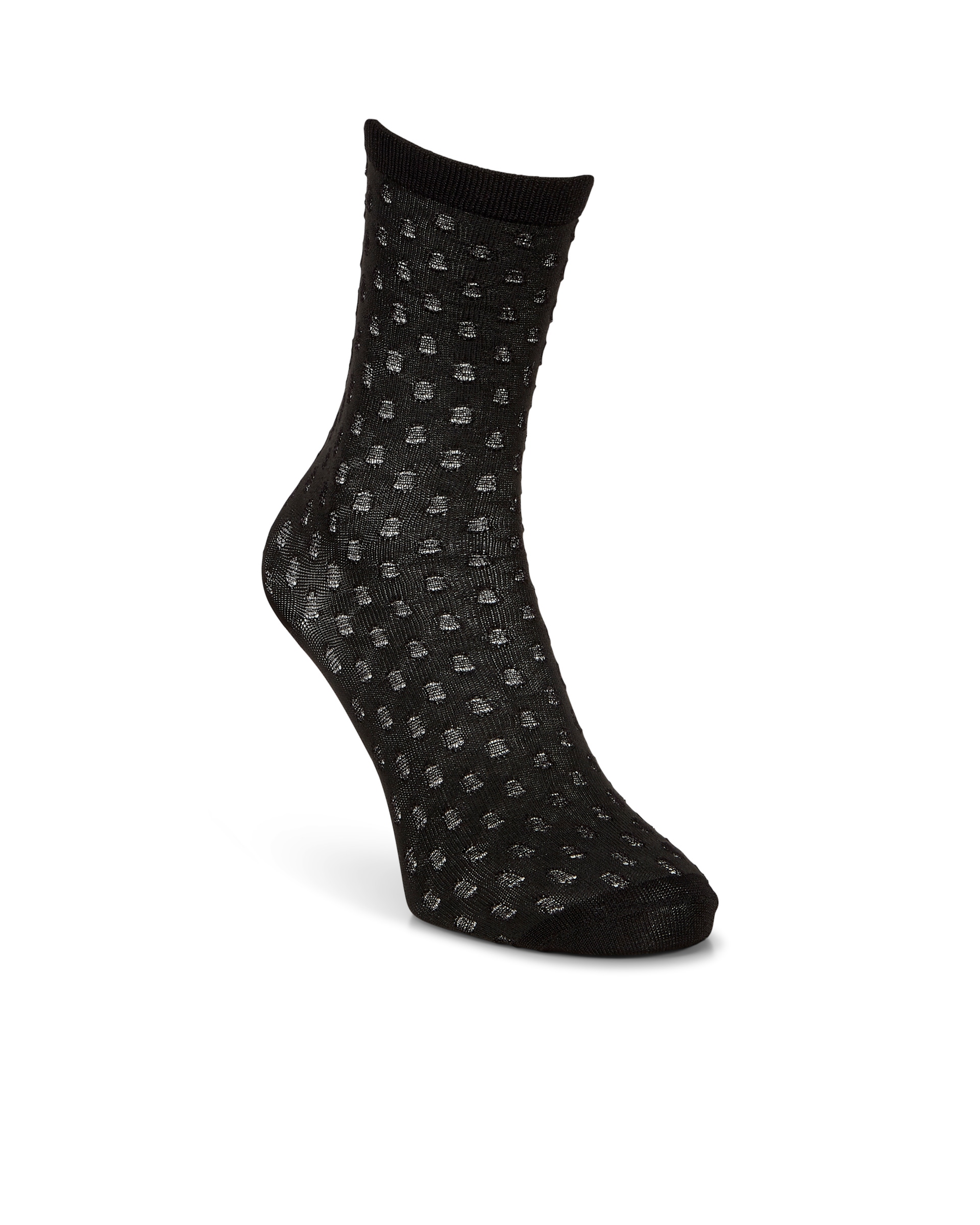 Calcetines de lunares ECCO® para mujer - Negro - Main