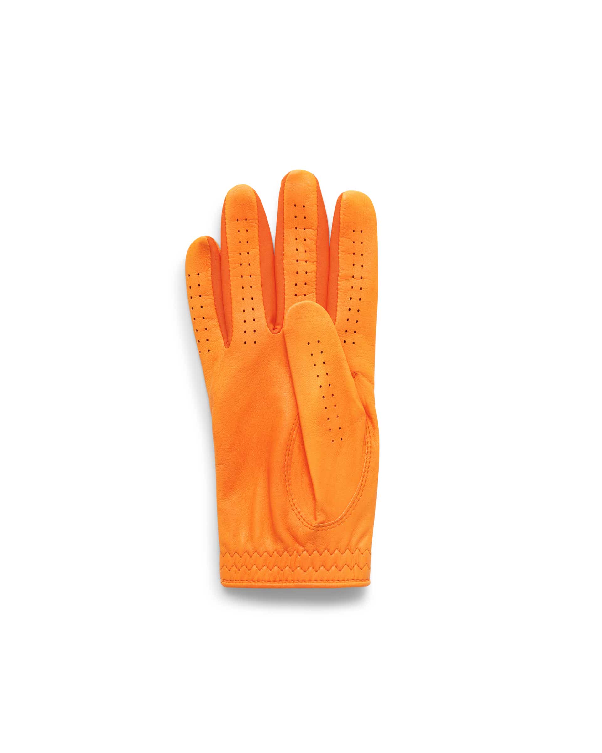 ECCO Golf Gloves Men Asia Fit Pop - オレンジ - Back