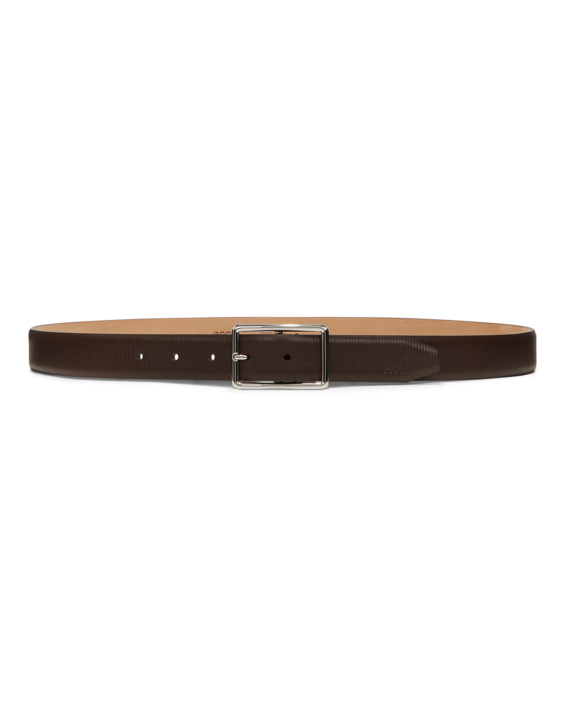 ECCO Belts Italian Textured - Brown - Main