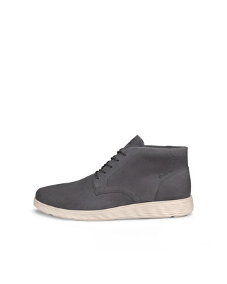 Men's ECCO® S Lite Hybrid Gore-Tex Chukka Boot - Grey - Outside