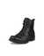 Women's ECCO® Elaina Leather Lace-Up Ankle Boot - Black - Main