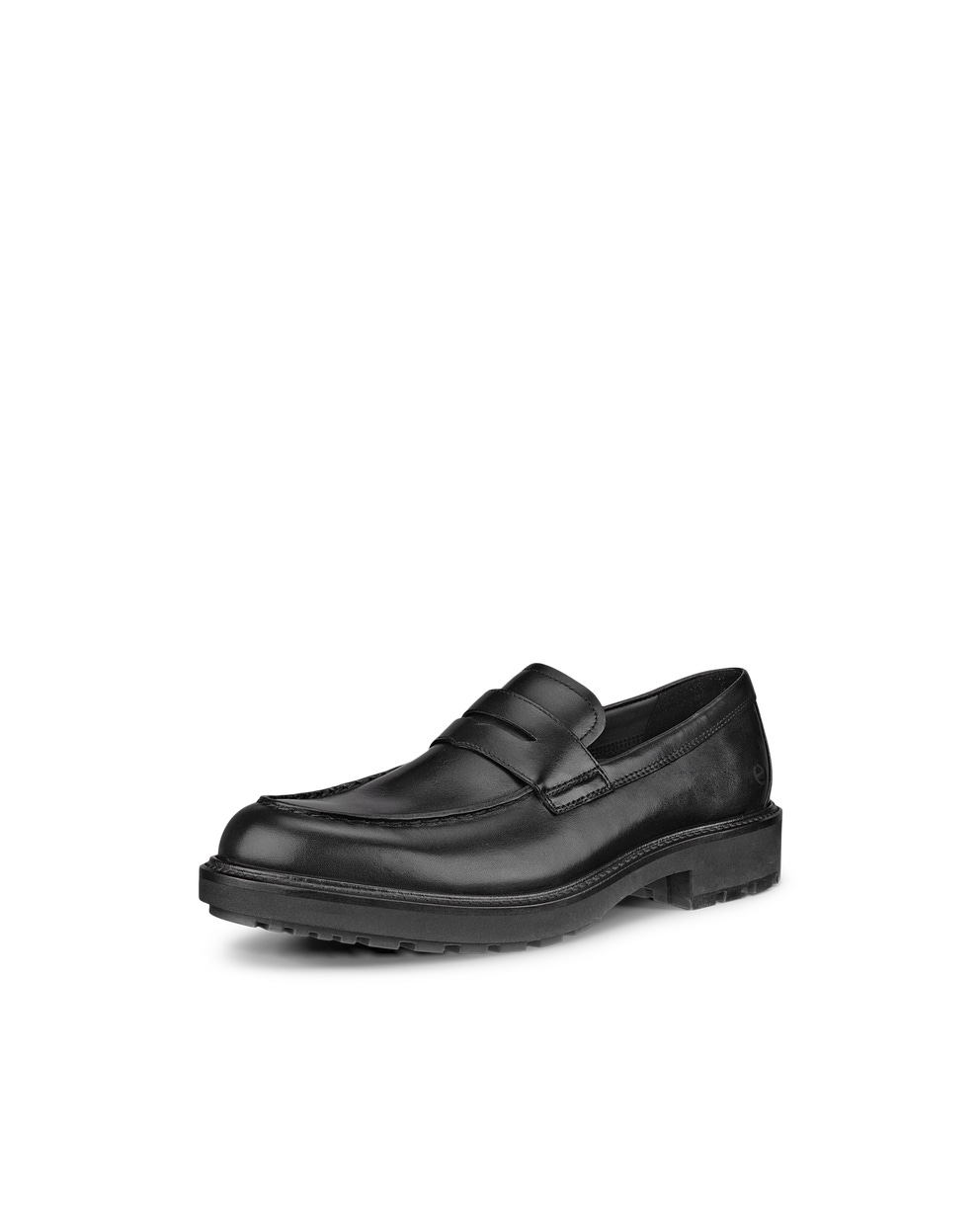 Men's ECCO® Metropole Oslo Leather Loafer - Black - Main