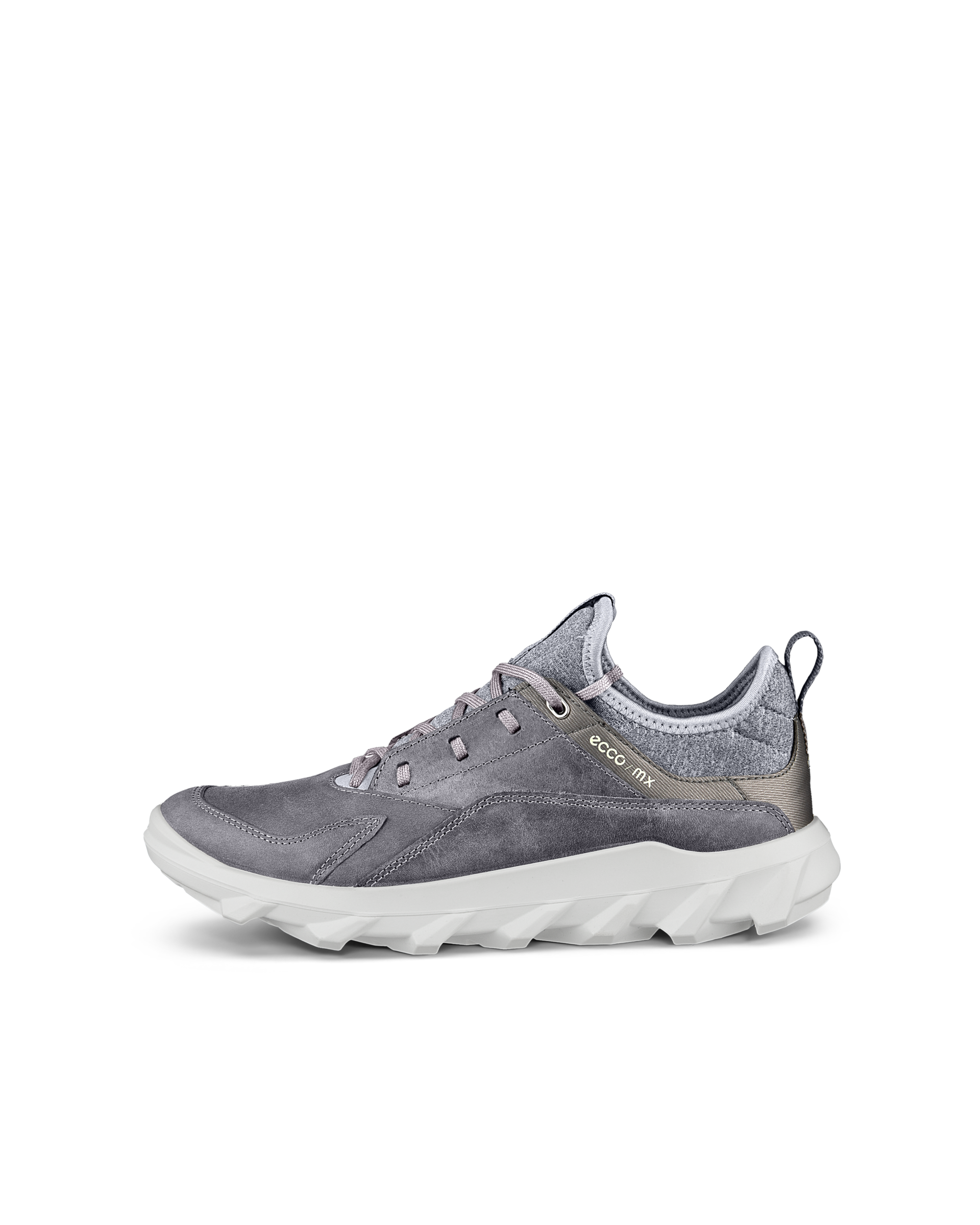 Women's ECCO® MX Low Nubuck Outdoor Sneaker - Grey - Outside