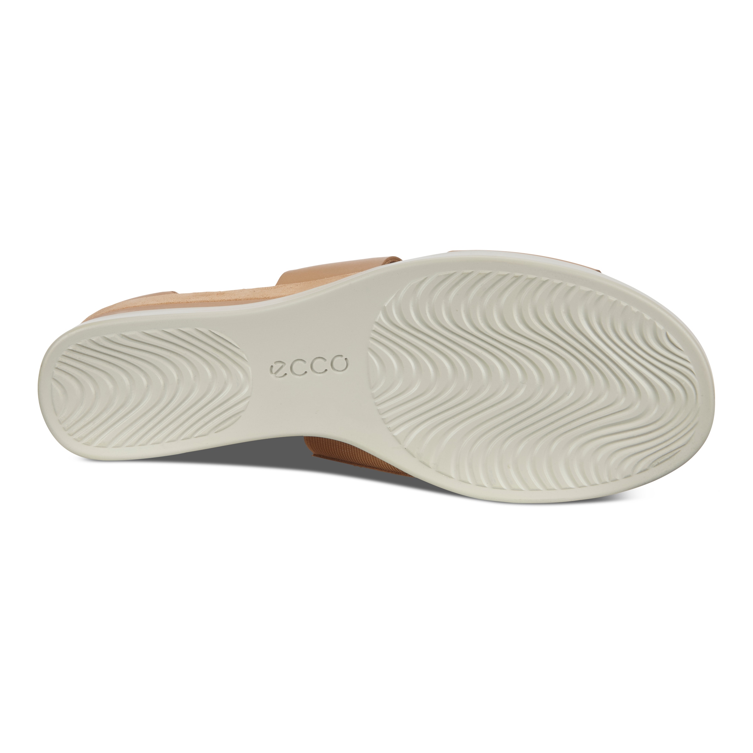 ECCO Shape Wedge Plateau Women's Sandals - Brown - Sole