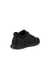 Women's ECCO® Exostride Leather Outdoor Sneaker - Black - Back