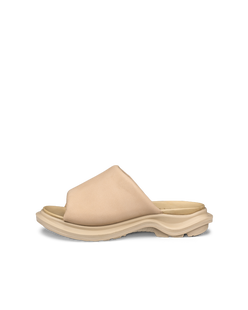 Women's ECCO® Offroad Nubuck Walking Sandal - Beige - Outside