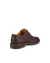 Men's ECCO® Metropole London Leather Brogue Shoe - Brown - Back