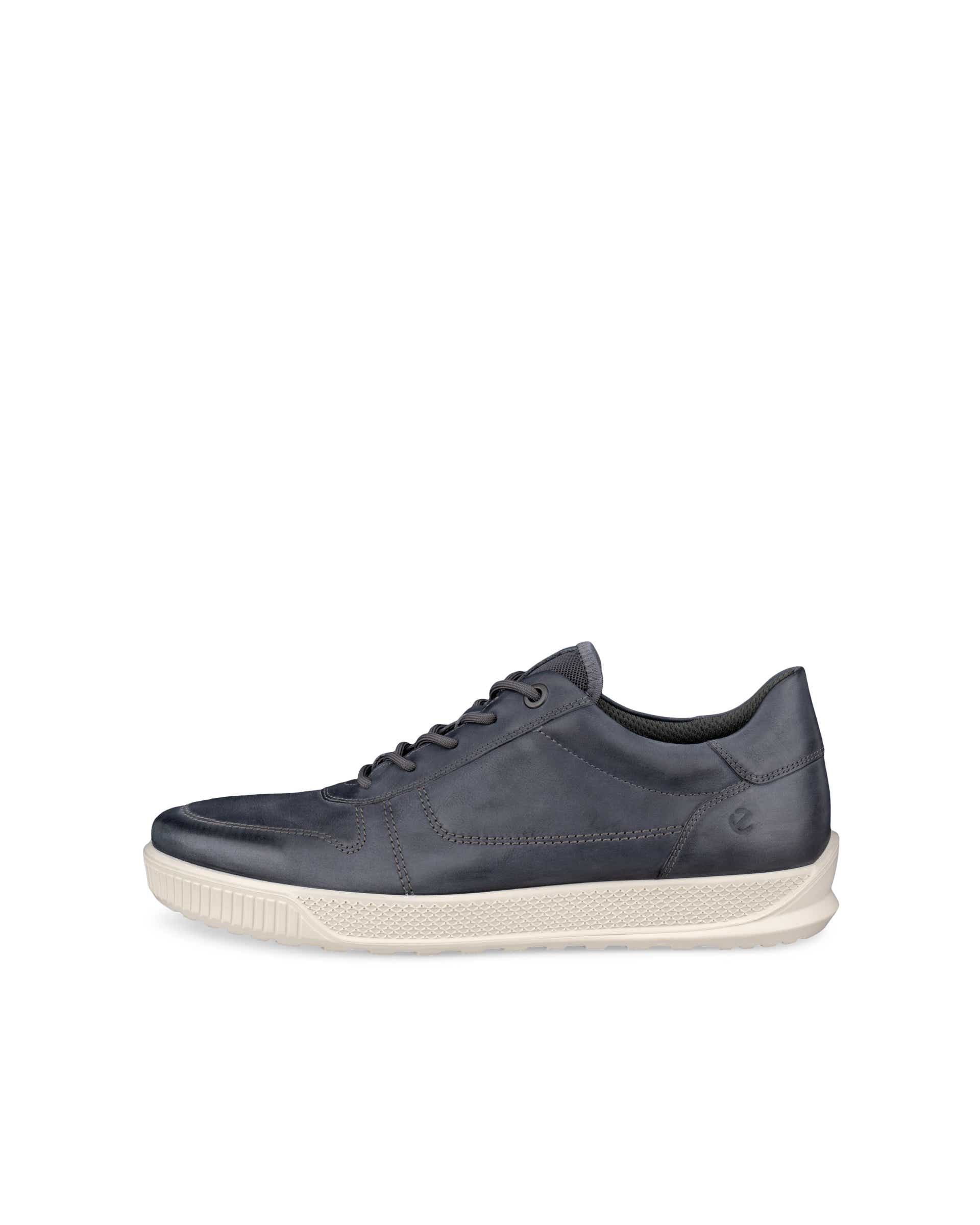 Men's ECCO® Byway Nubuck Sneaker - Gray - Outside