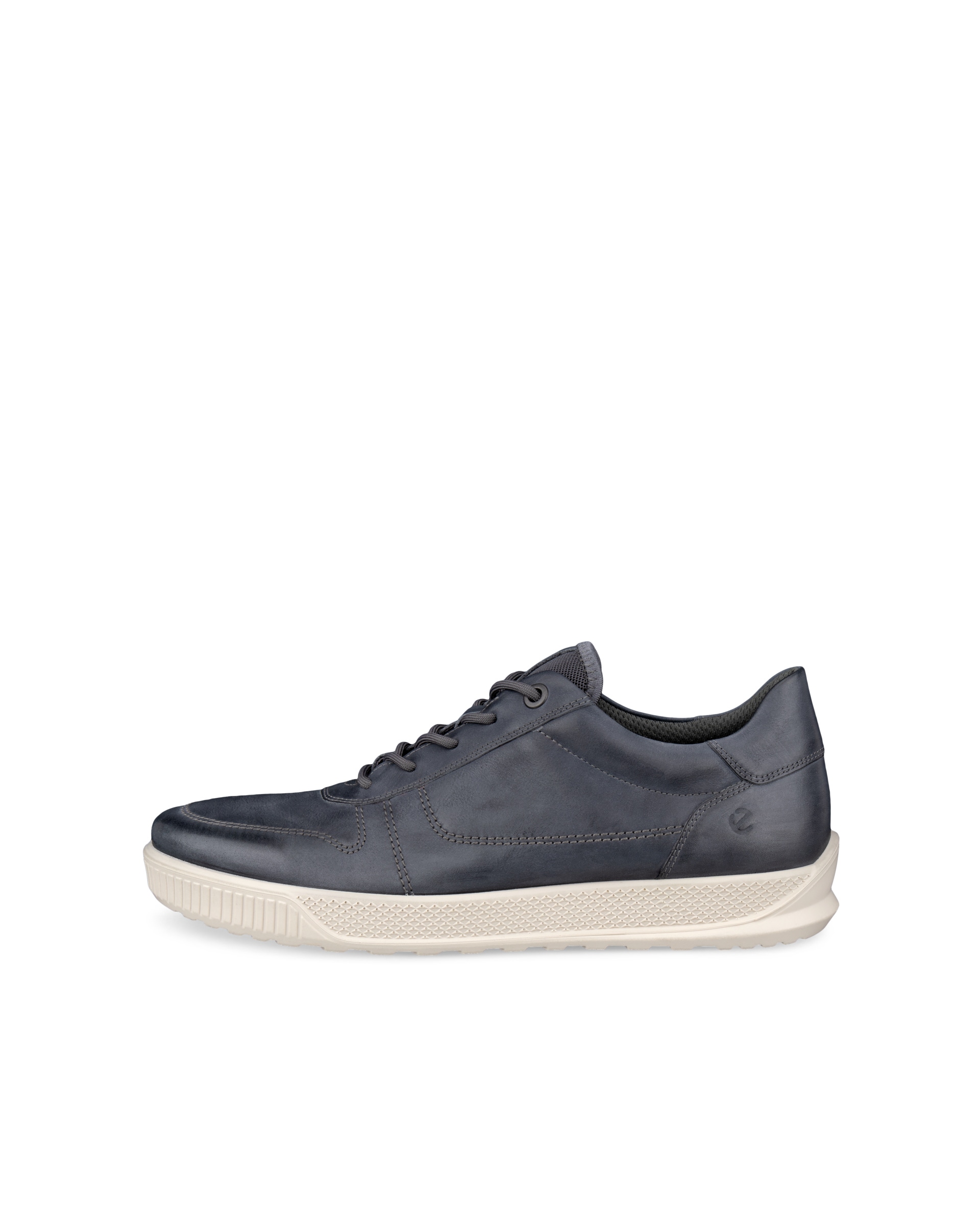 Men's ECCO® Byway Nubuck Sneaker - Gray - Outside