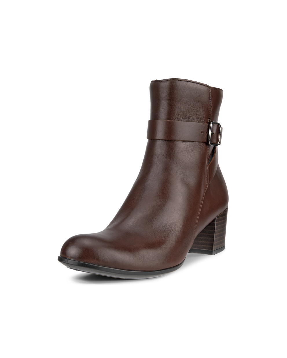 ECCO Dress Classic 35 Boot Block Heeled Boots - Brown - Main