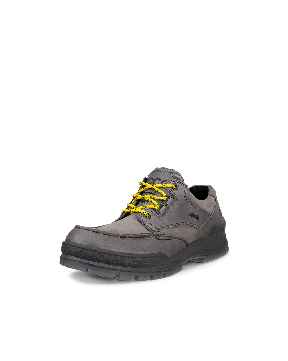 Zapatos de piel con puntera pespunteada Gore-Tex ECCO® Track 25 para hombre - Gris - Main