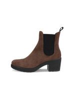 Women's ECCO® Metropole Zurich Leather Chelsea Boot - Brown - Outside