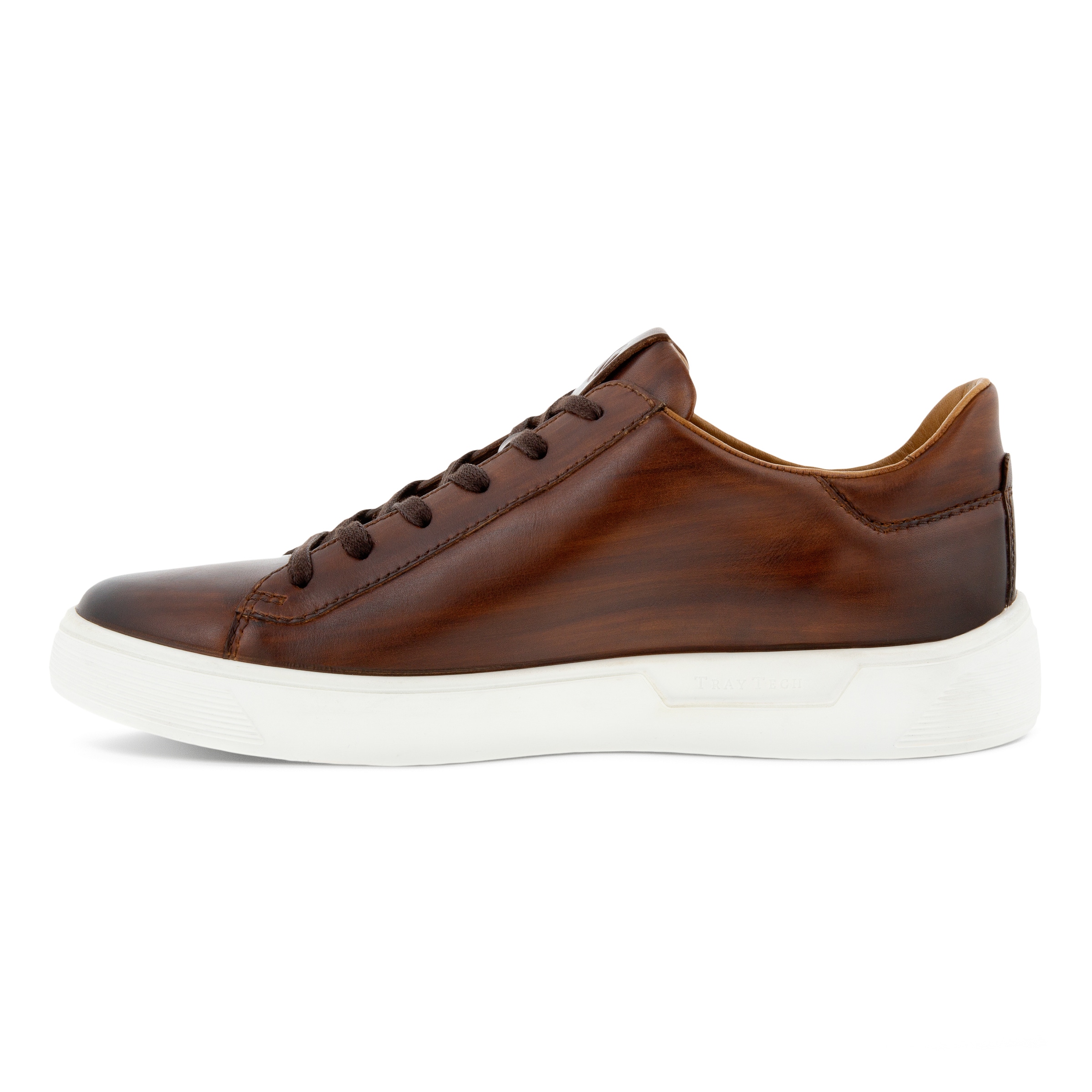 ECCO Street Tray Plus Men's Premium Sneaker - Brown - Inside