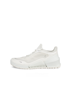 Women's ECCO® Biom 2.0 Textile Sneaker - White - Outside