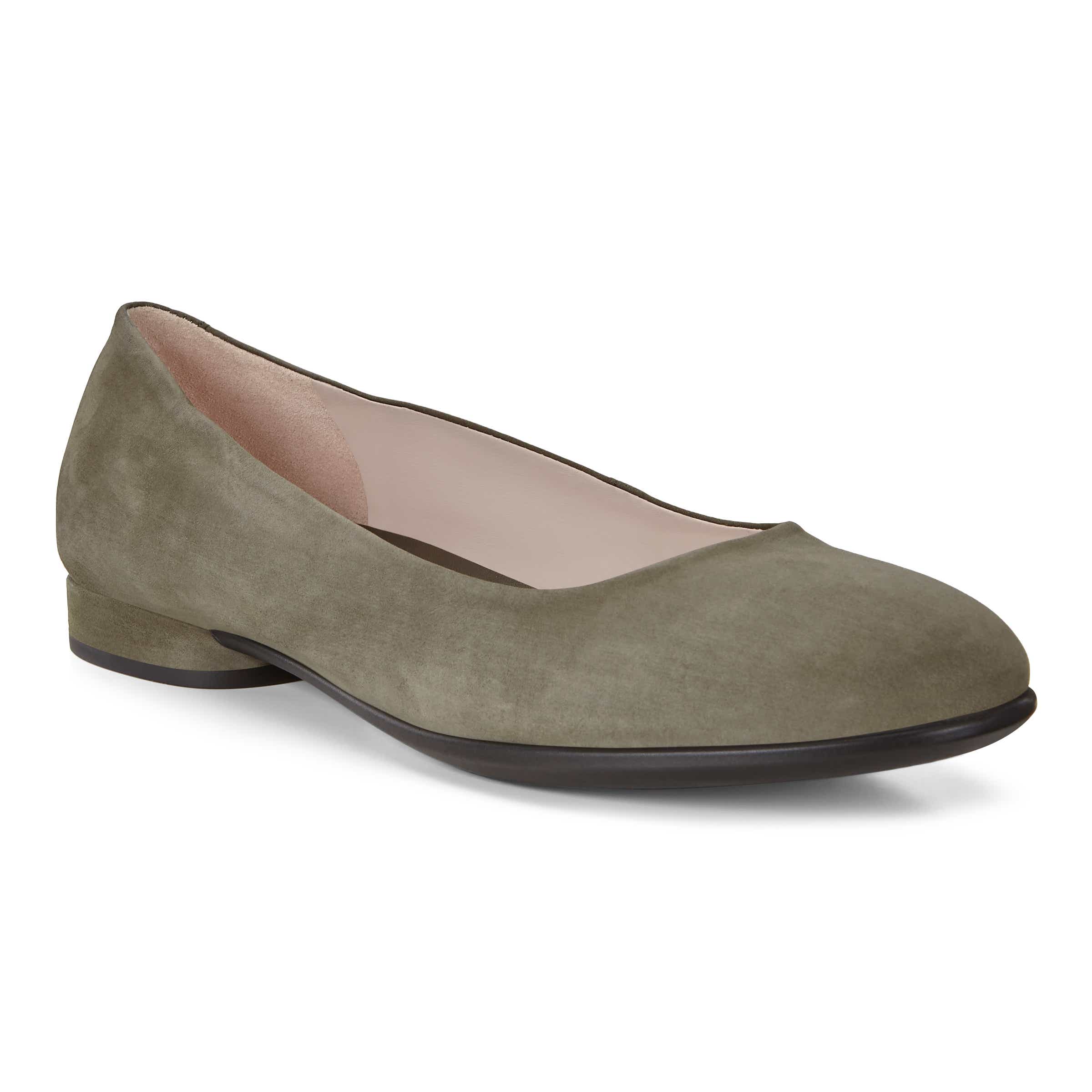 ECCO Anine Women's Ballerina Shoes - Green - Main