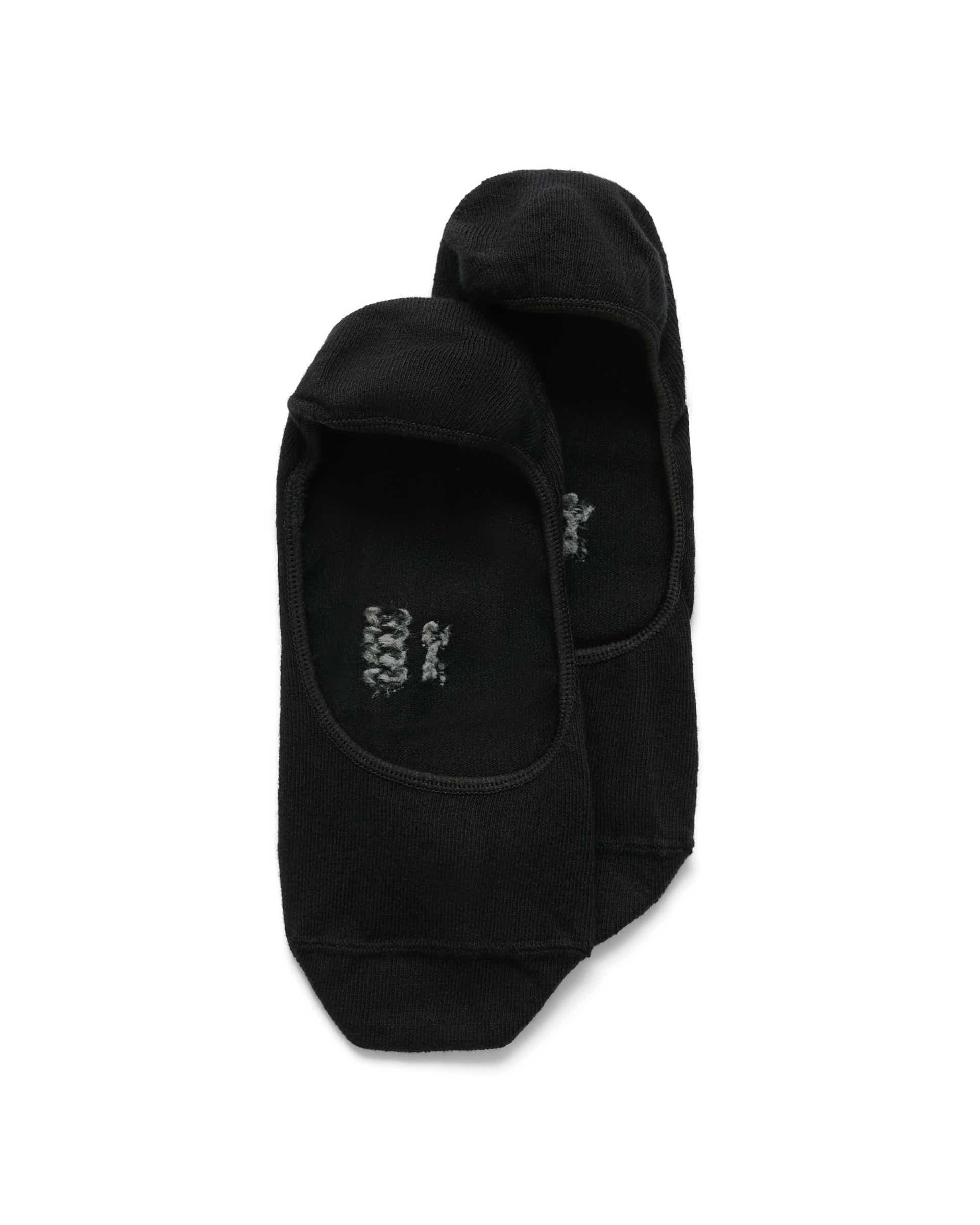 Unisex ECCO® Classic Soft Ankle Socks (2-Pack) - Black - Detail-2