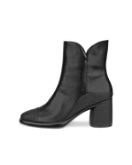 Women's ECCO® Sculpted LX 55 Leather Mid-Cut Boot - Black - Outside