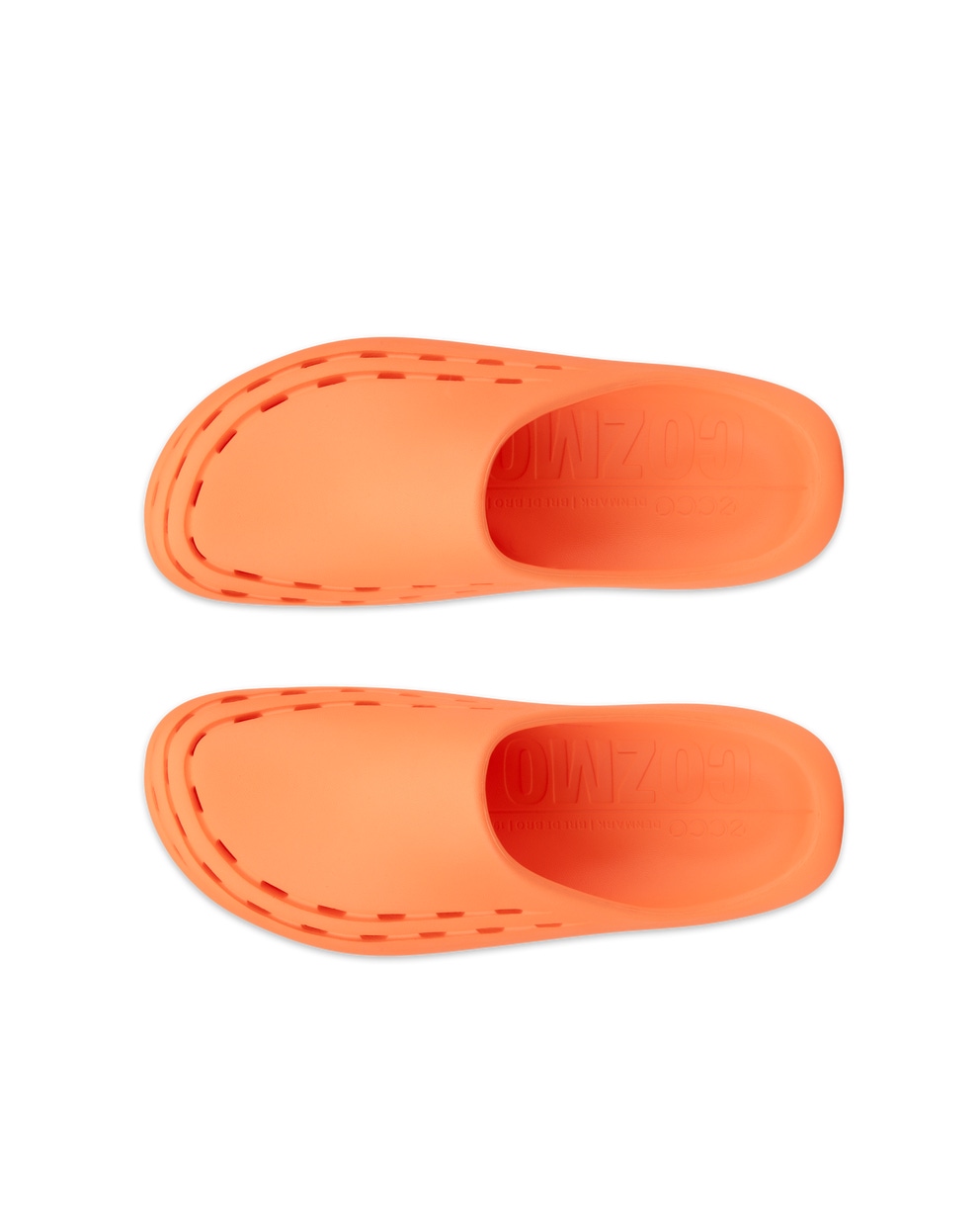 Sandalias ECCO® Cozmo Slide unisex - Naranja - Top left pair