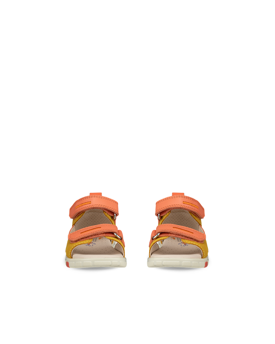 ECCO® Mini Stride nubukist sandaal lastele - Oranž - Front pair