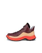 Women's ECCO® Offroad Leather Outdoor Shoe - Red - Outside