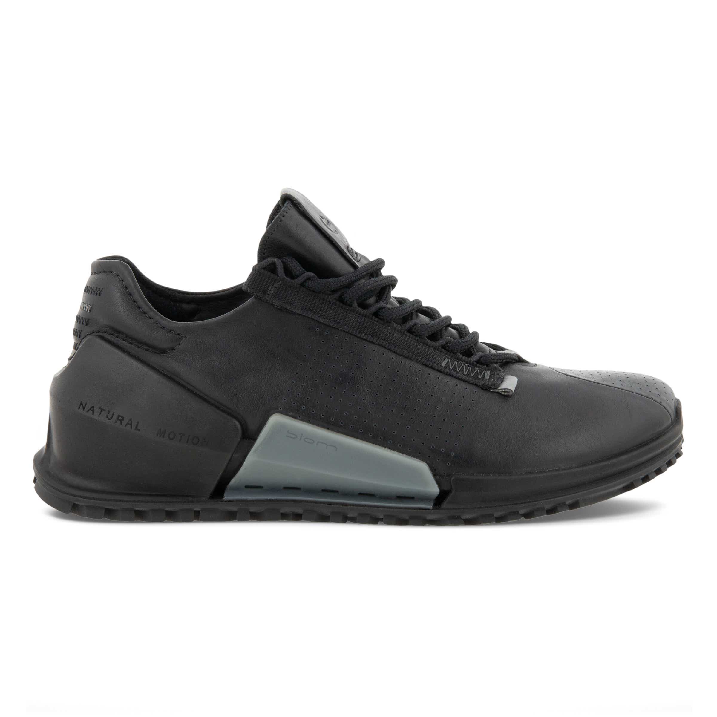 ECCO BIOM 2.0 Low ウィメンズ レザースニーカー - Black - Outside