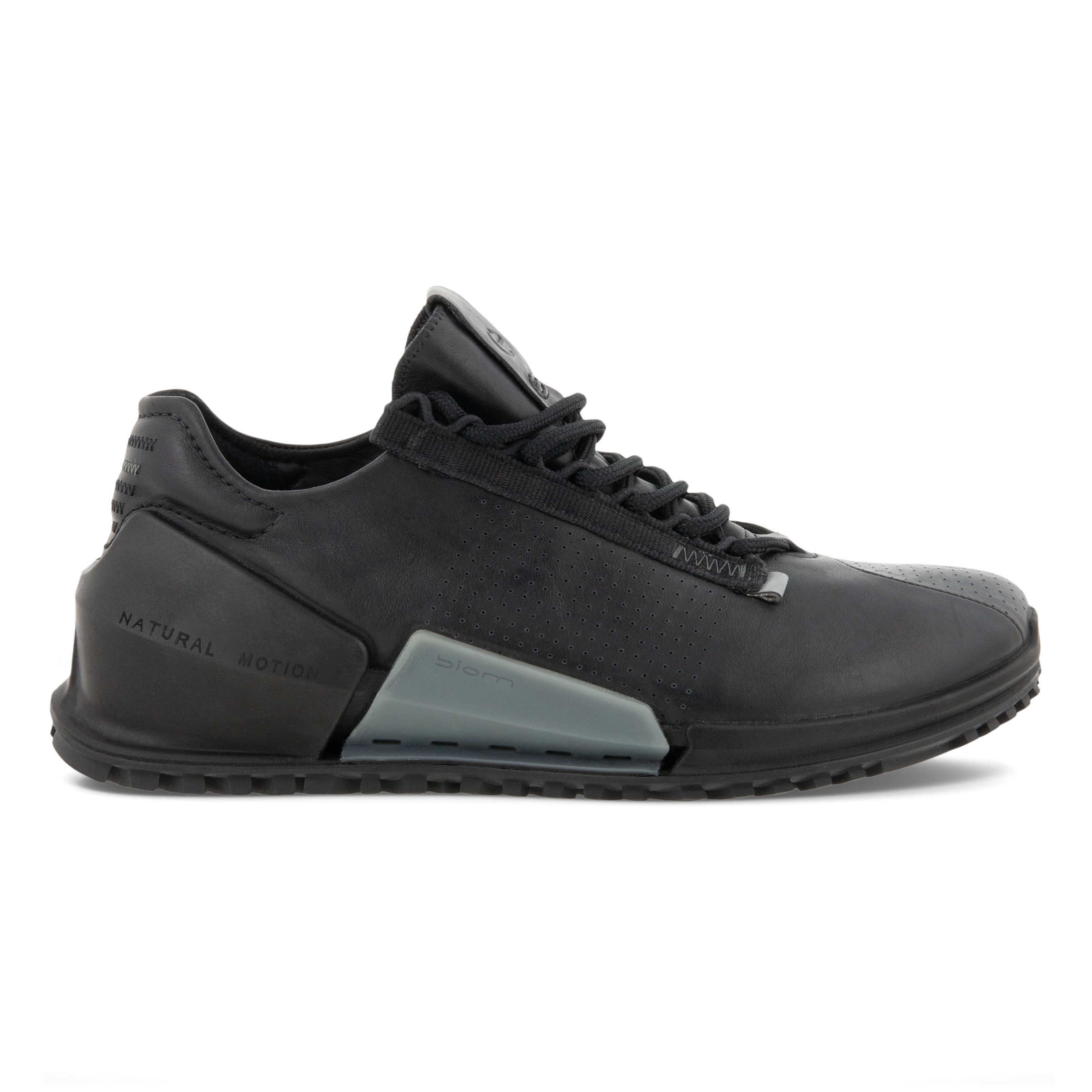 ECCO BIOM 2.0 Low ウィメンズ レザースニーカー - Black - Outside