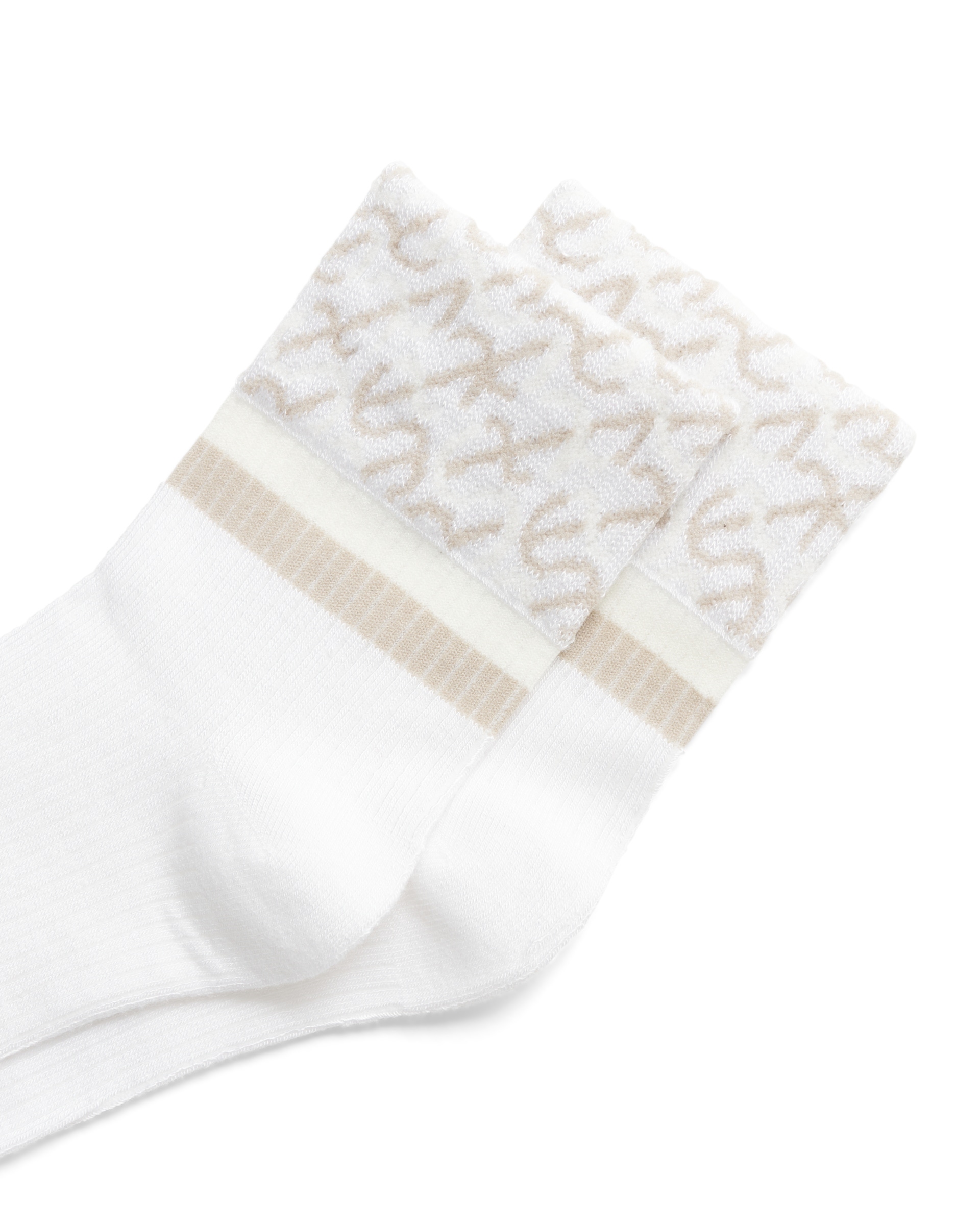 Women's ECCO® Ankle Socks - White - Detail-1