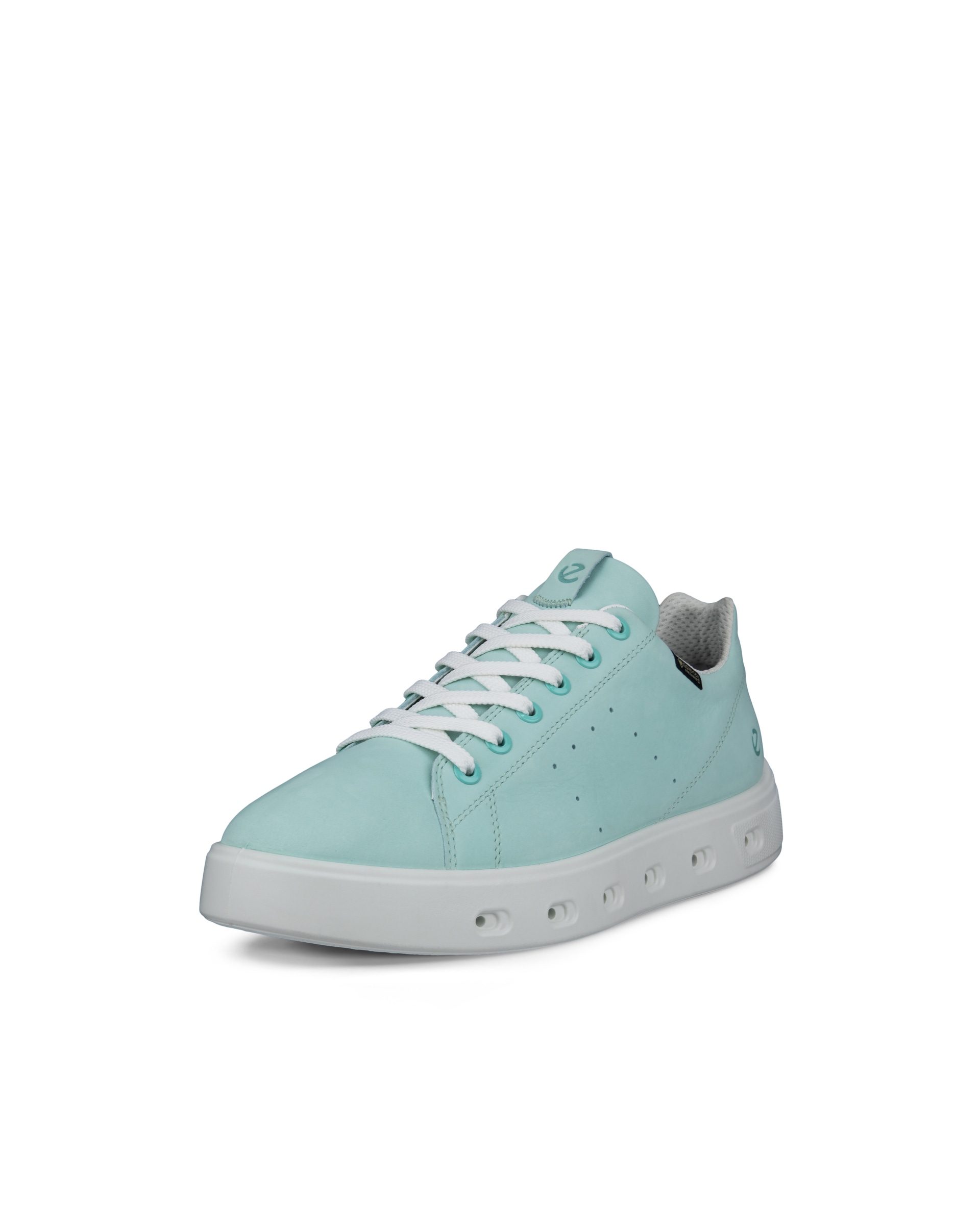 Women's ECCO® Street 720 Leather Gore-Tex Sneaker - Green - Main