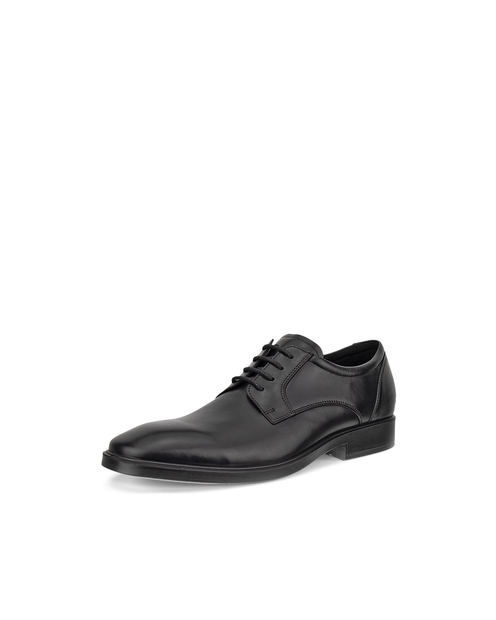 Chaussure Derby ECCO® Metropole Milan en cuir pour hommes - Noir - Main