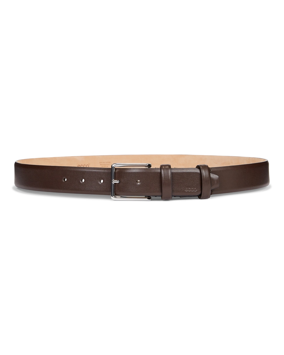 ECCO ITALIAN STRETCH BELT - Brown - Main