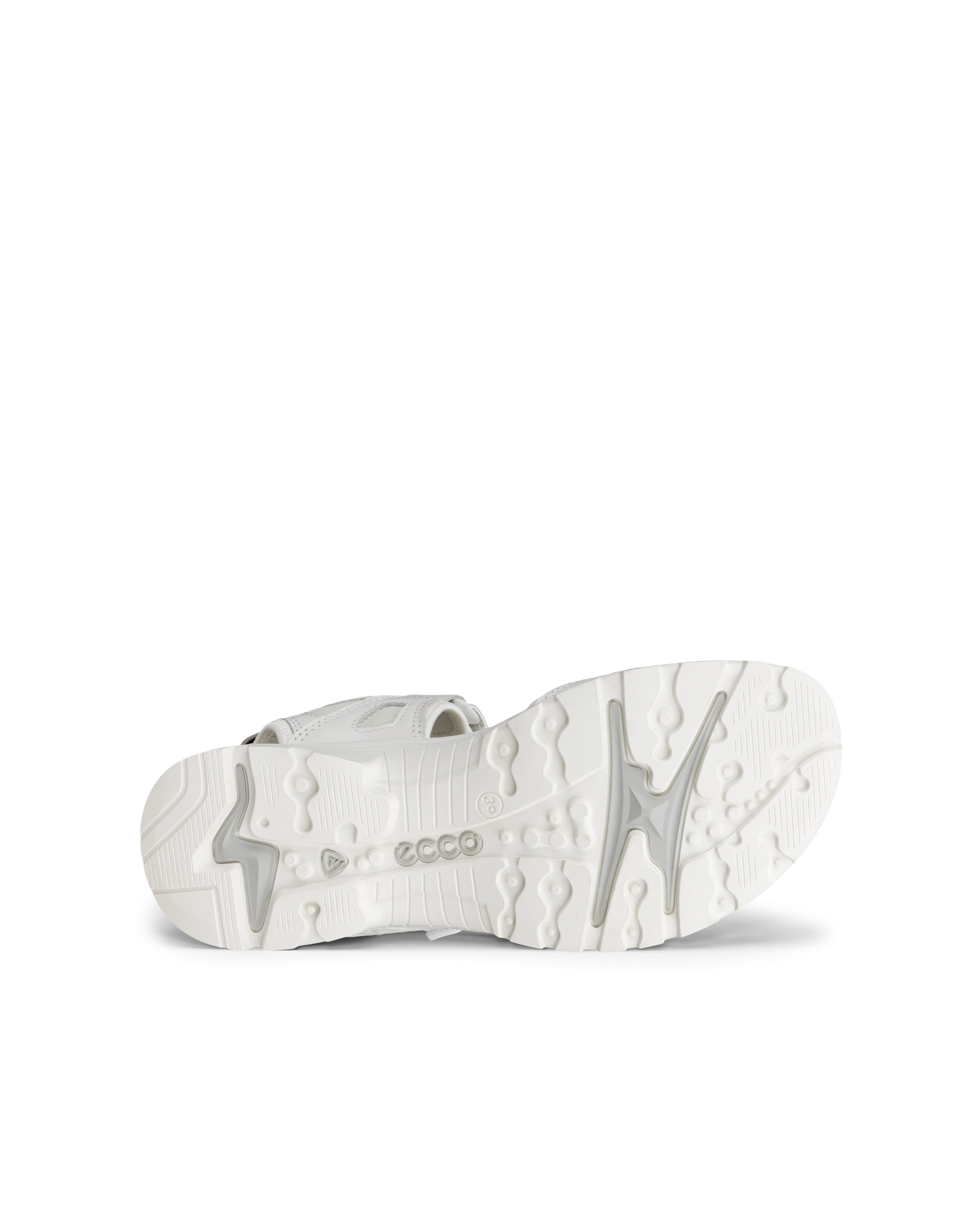 Women's ECCO® Offroad Leather Hiking Sandal - White - Sole