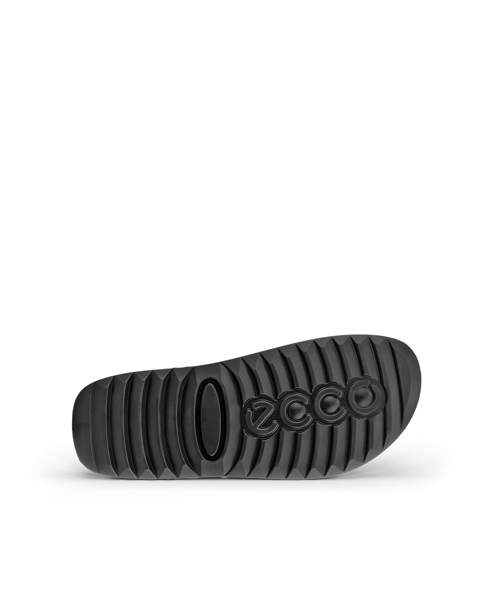 ECCO Men's Cozmo 2 Leather Sandals - Black - Sole
