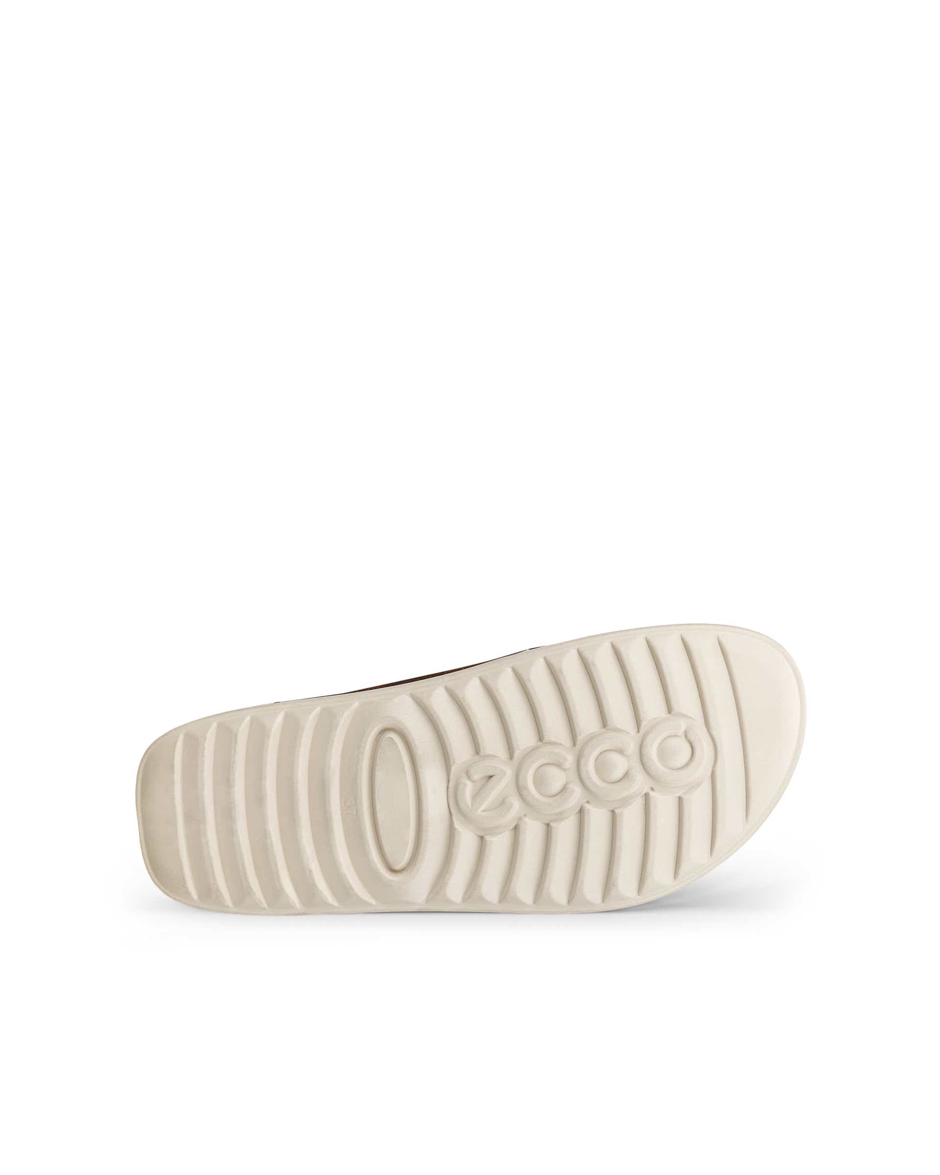 ECCO Cozmo Sandal ウィメンズ レザー2ストラップサンダル - メタリック - Sole
