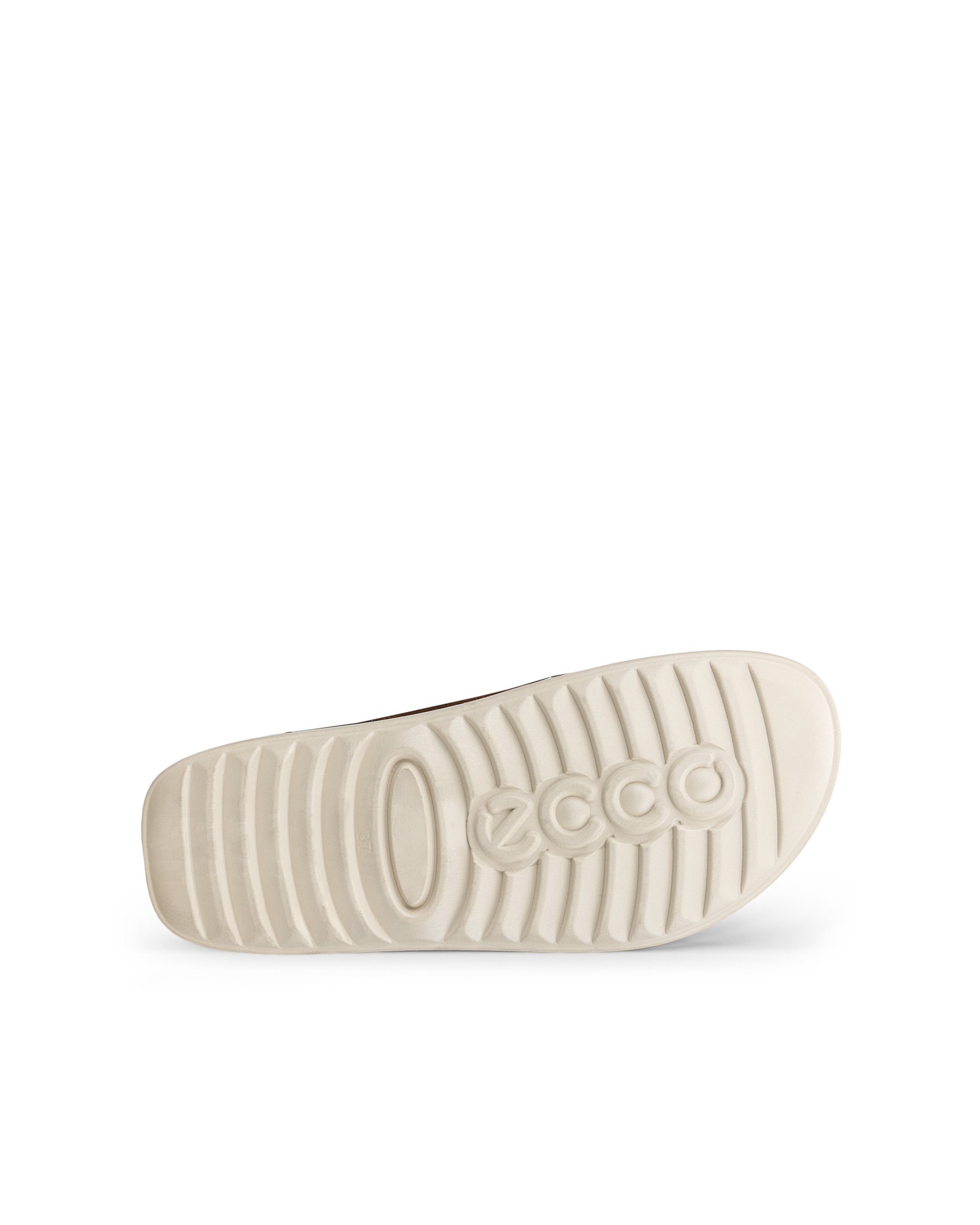 ECCO Cozmo Sandal ウィメンズ レザー2ストラップサンダル - メタリック - Sole