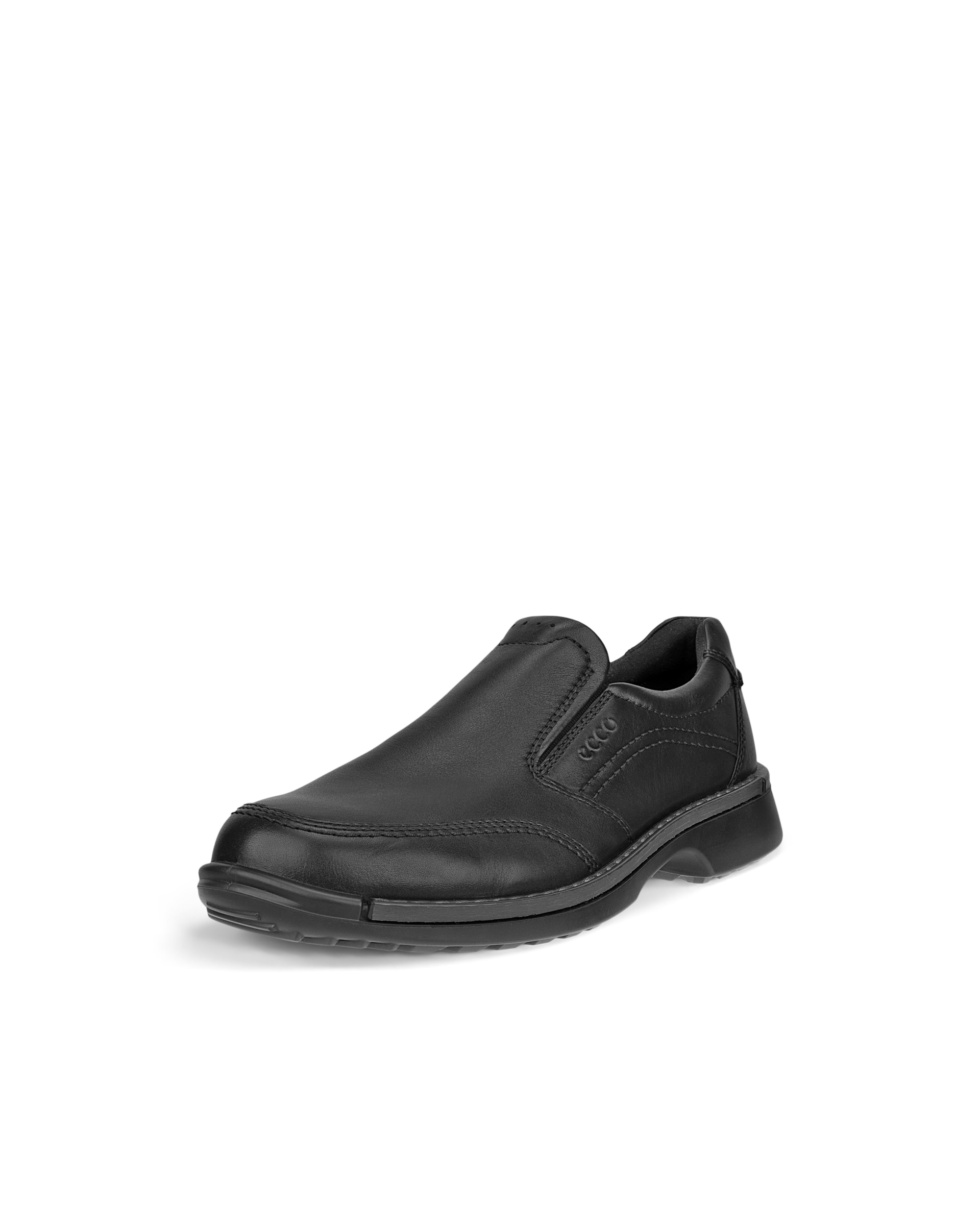 Men's ECCO® Fusion Leather Slip-On - Black - Main