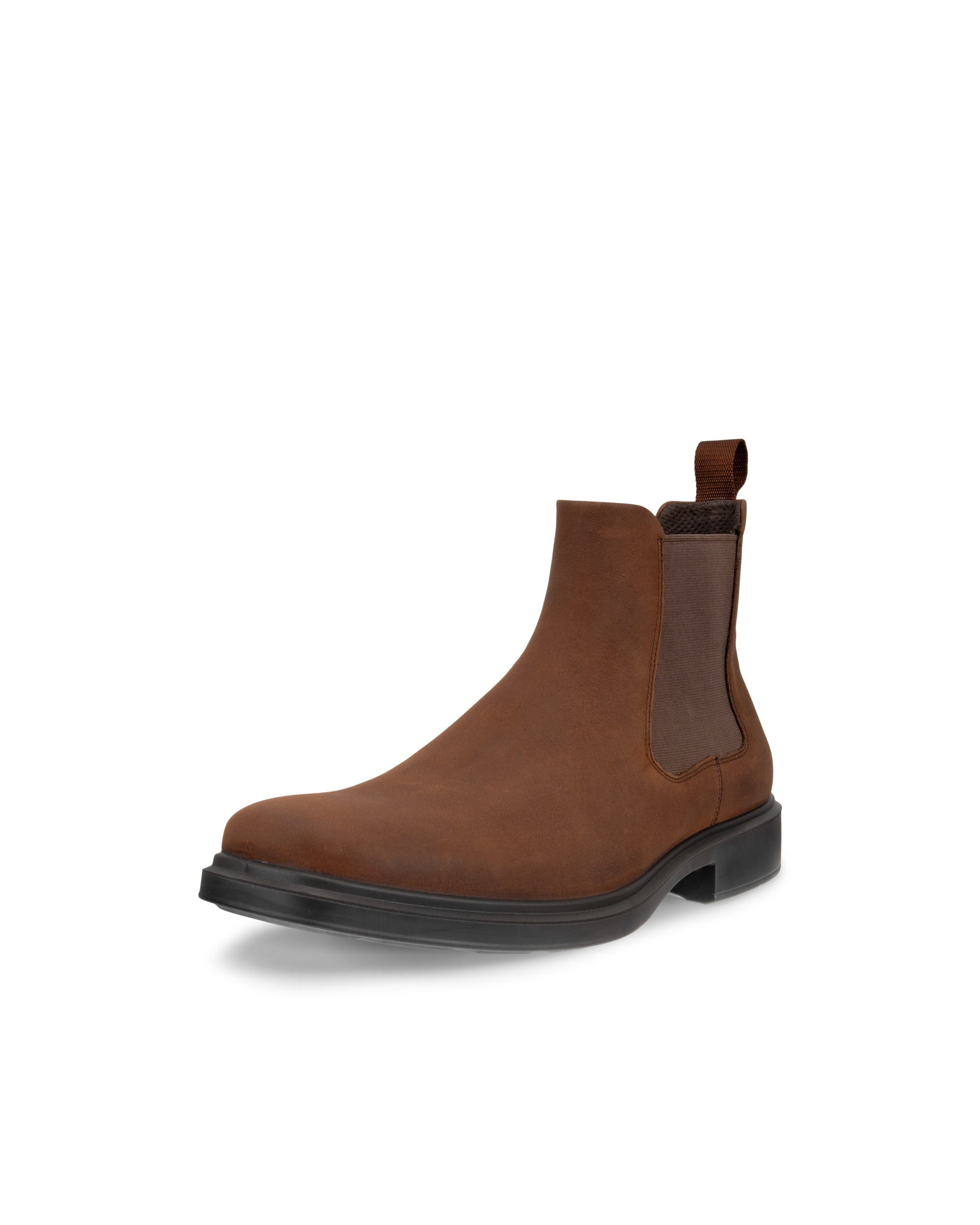 ECCO® Helsinki 2 botte Chelsea en nubuck pour homme - Brun - Main