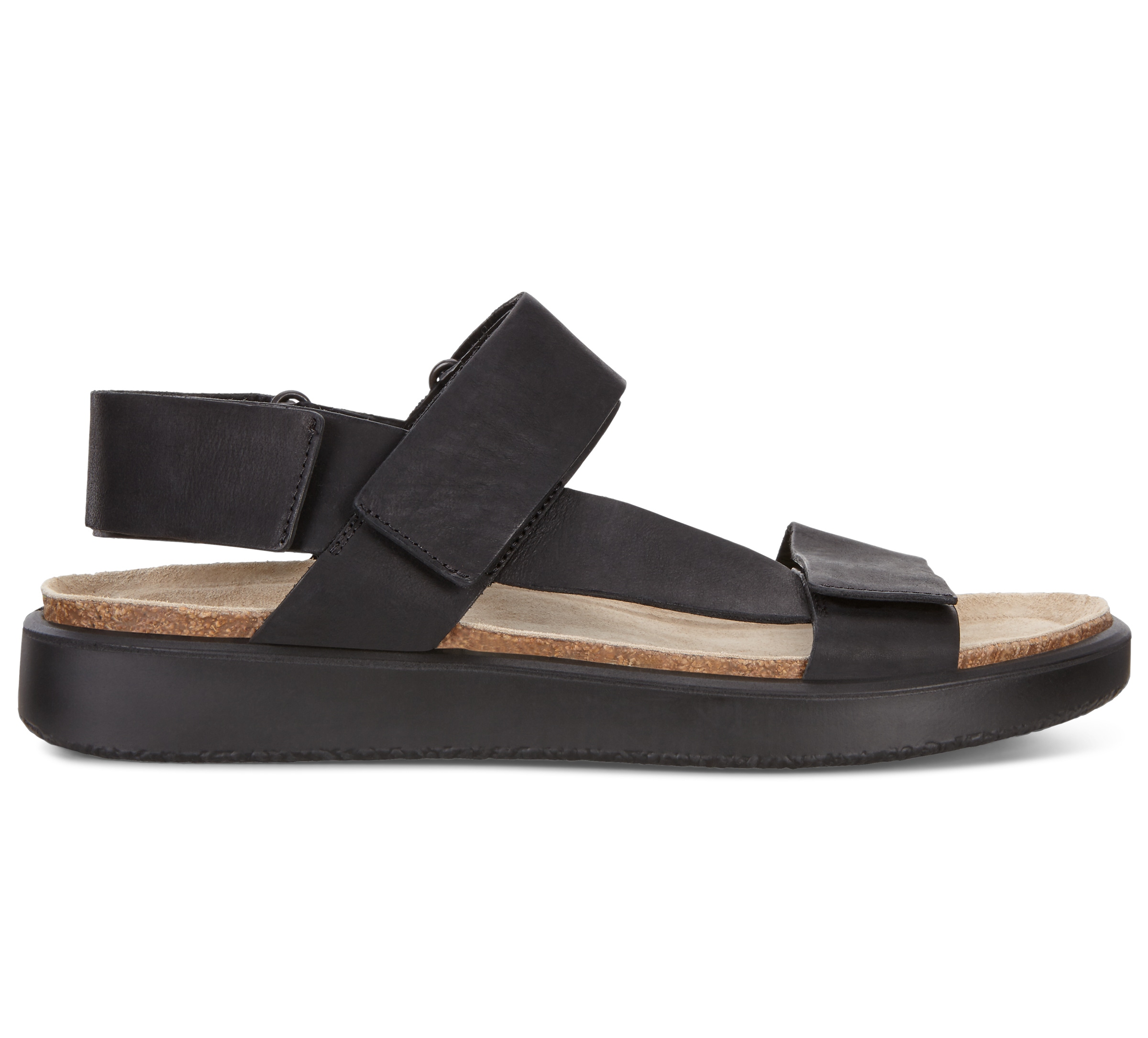 ECCO Corksphere Men's Sandal - Black - Outside