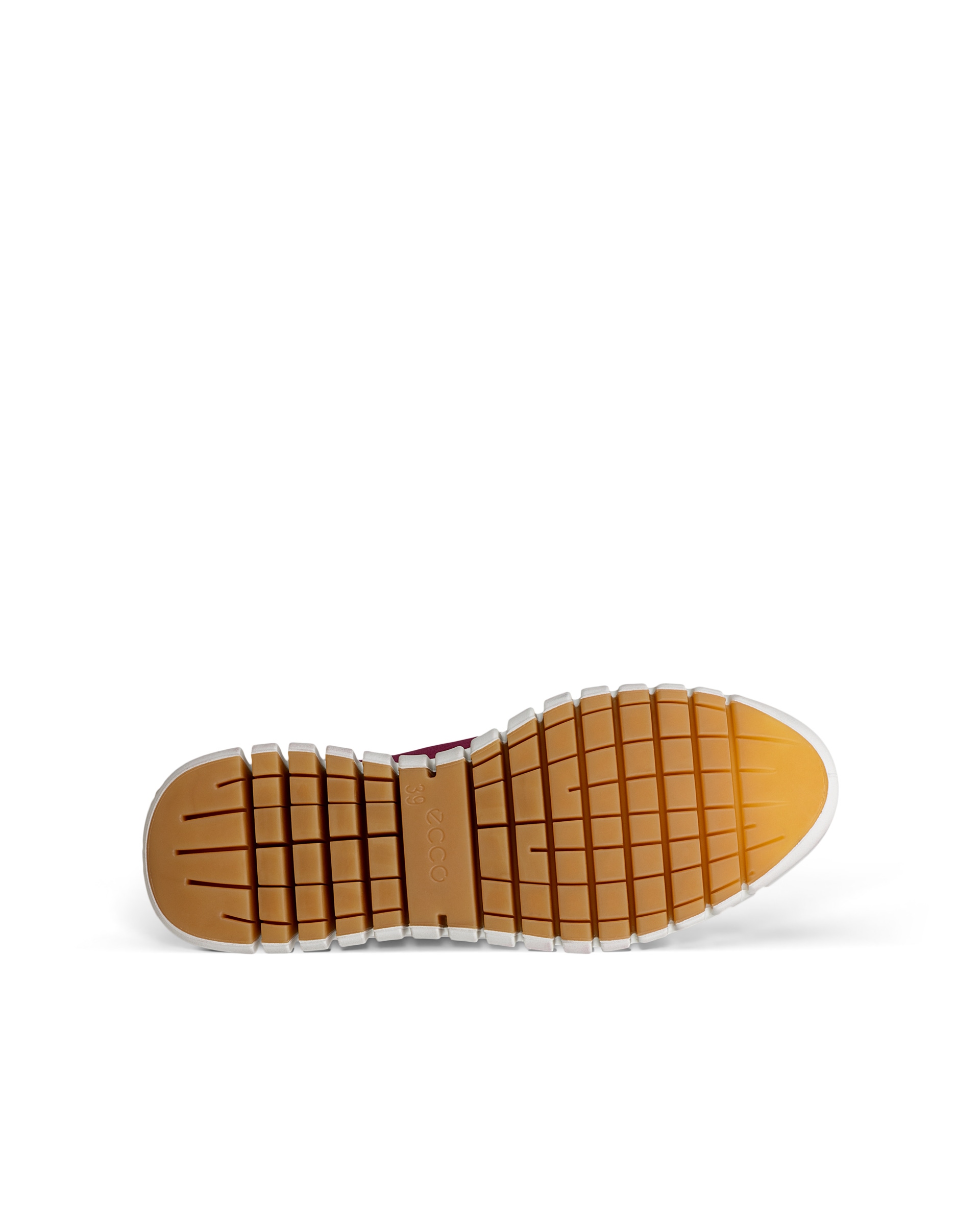 Ténis nobuck mulher ECCO® GRUUV - Vermelho - Sole