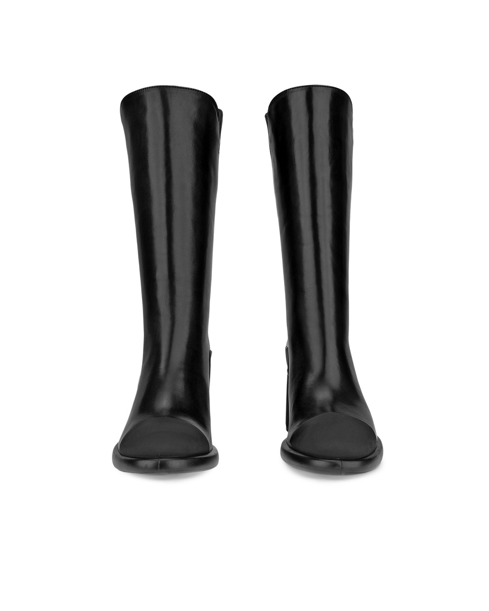 ECCO® Sculpted LX 55 kõrge lõikega nahast saabas naistele - Must - Front pair