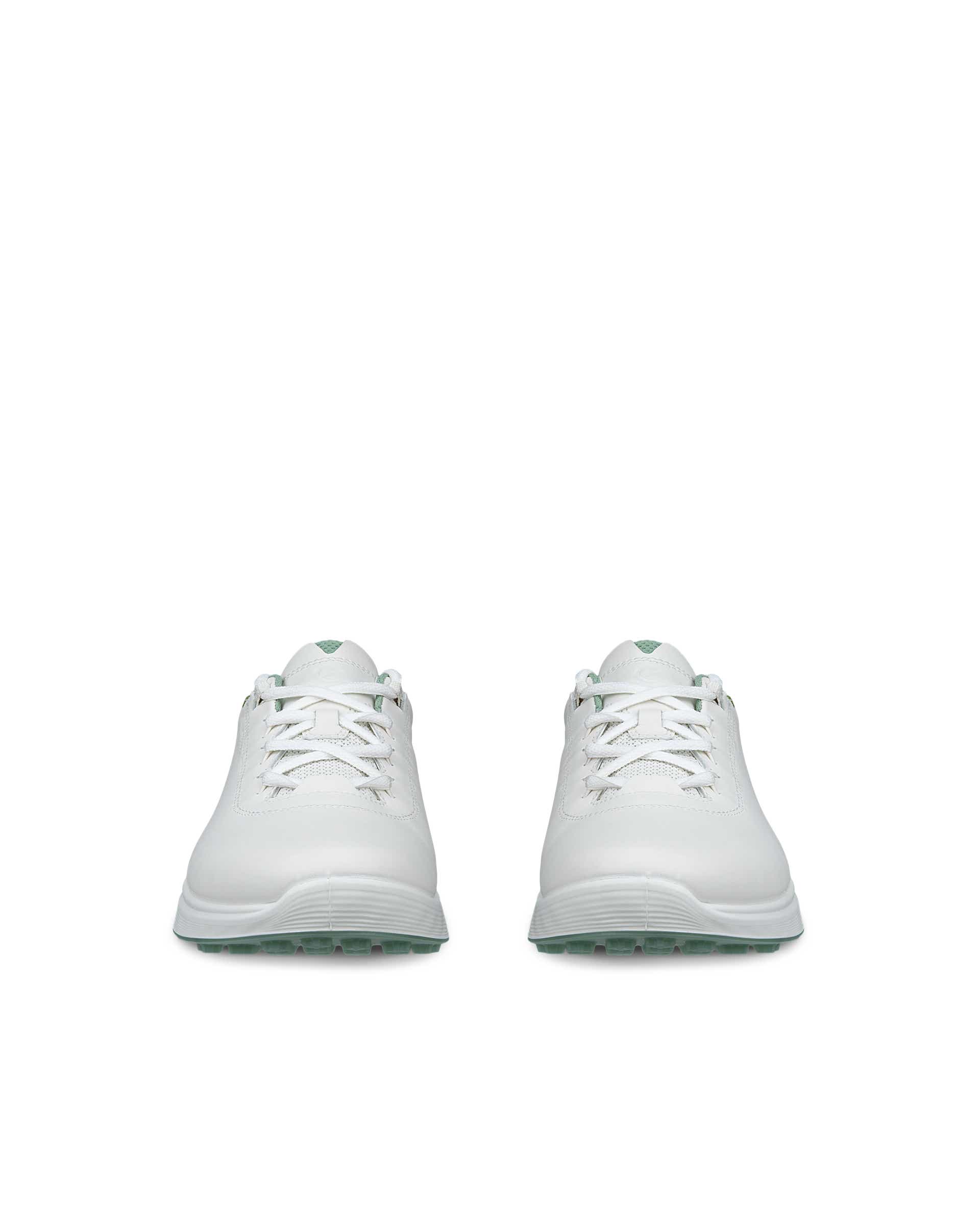 Zapatos golf impermeable de piel ECCO® Golf S-Casual para hombre - Blanco - Front pair