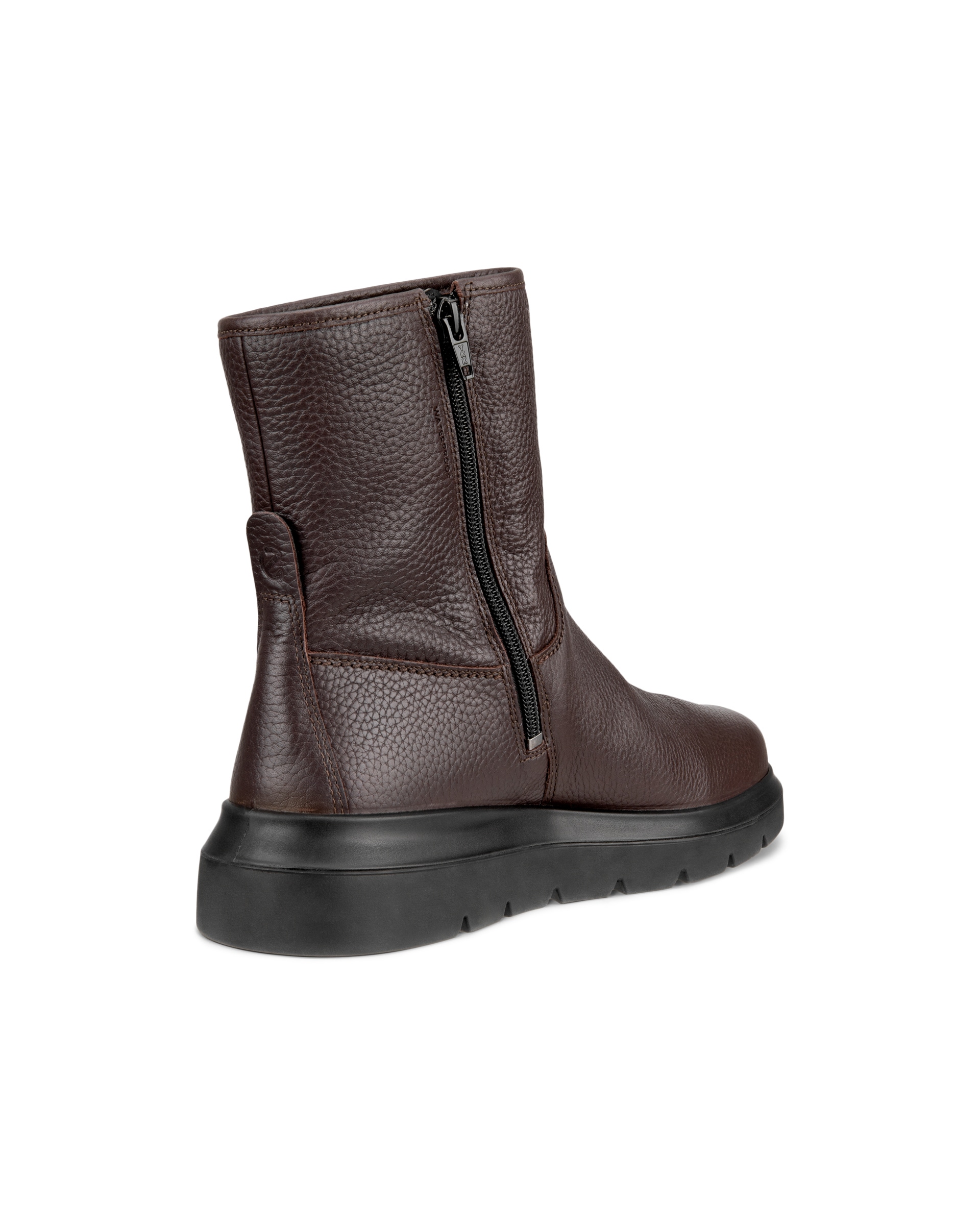 ECCO Nouvelle ウィメンズ レザーウォータープルーフブーツ - 茶色 - Back